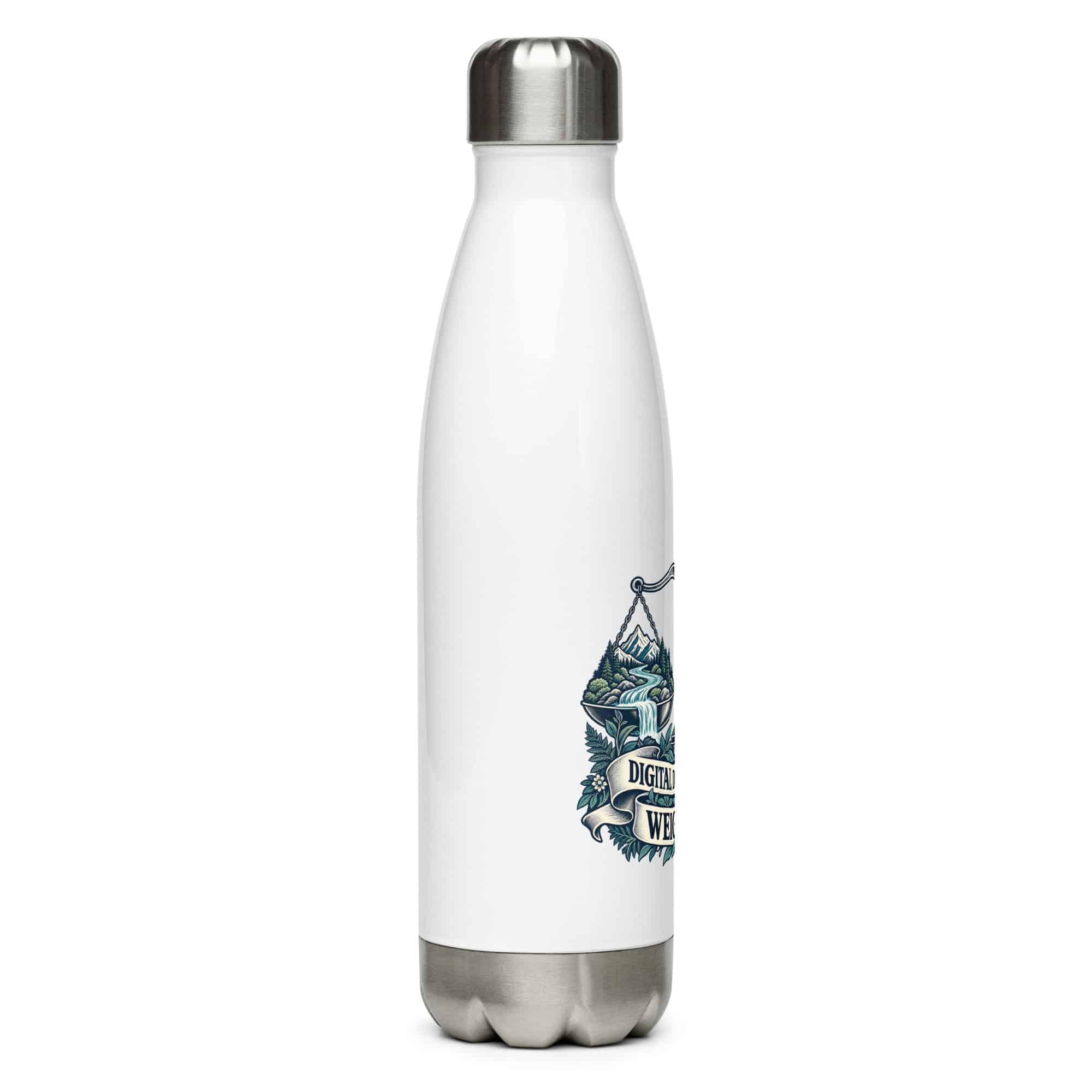 Stainless Steel Water Bottle: Digital does not mean weightless