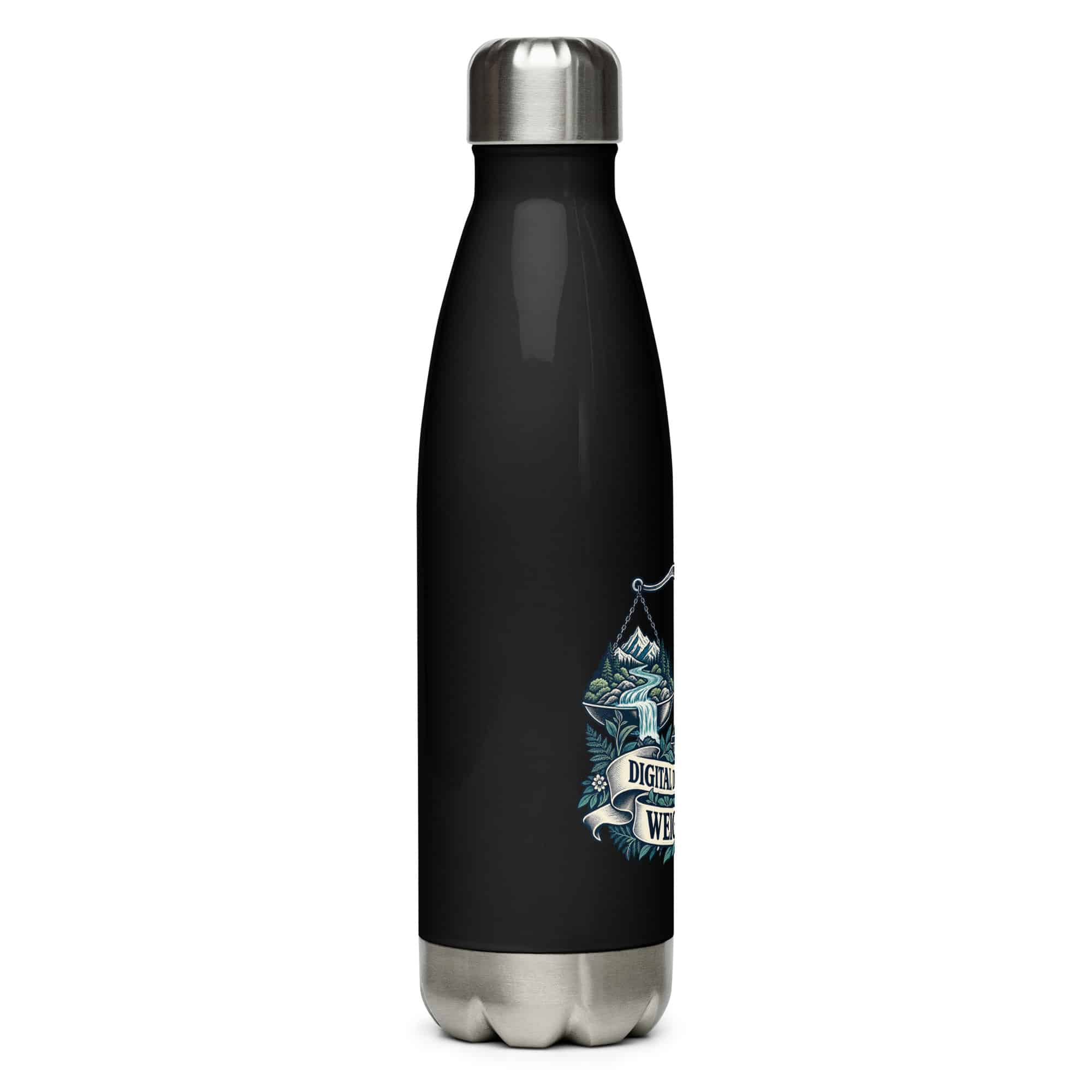 Stainless Steel Water Bottle: Digital does not mean weightless