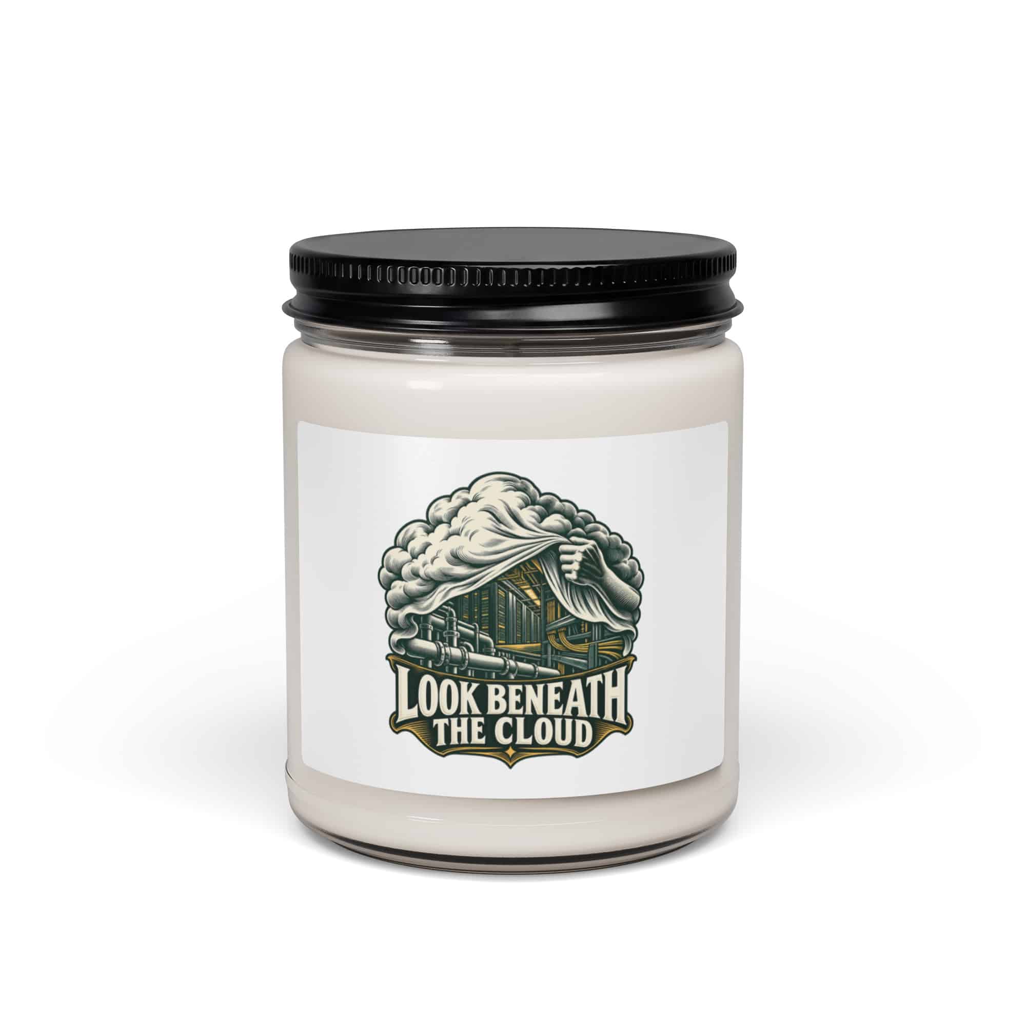 Soy Wax Candle: Look beneath the cloud