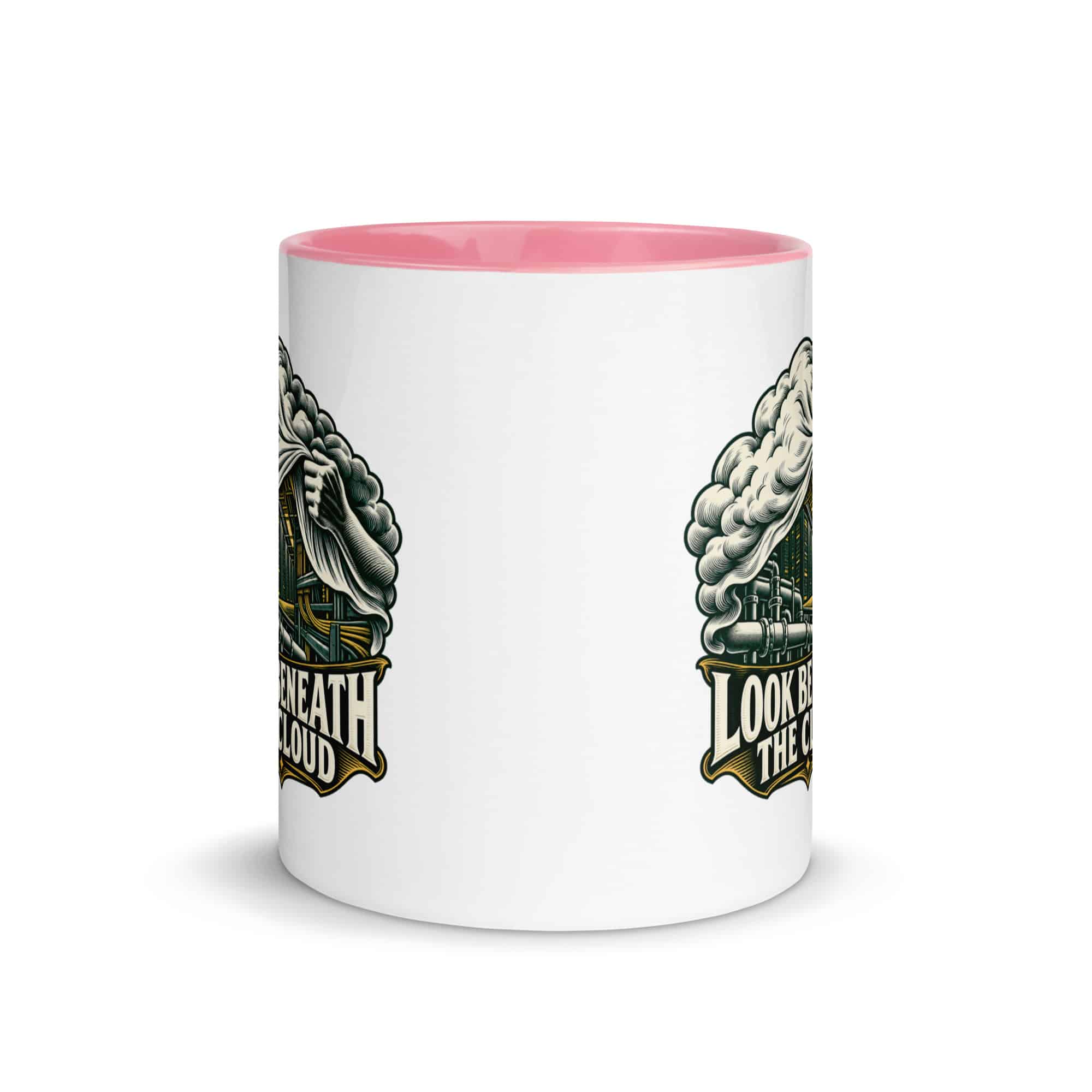 Color Inside Coffee Mug: Look beneath the cloud
