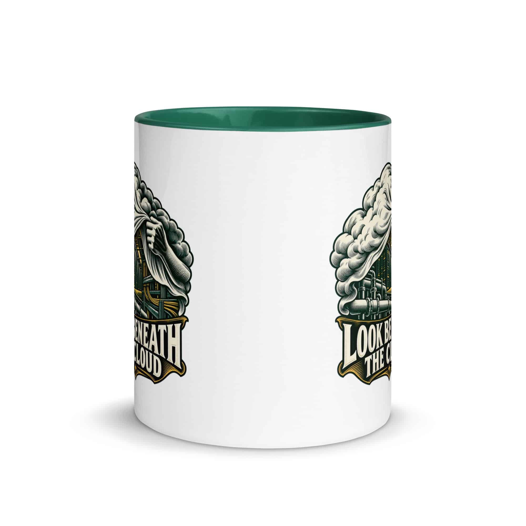 Color Inside Coffee Mug: Look beneath the cloud