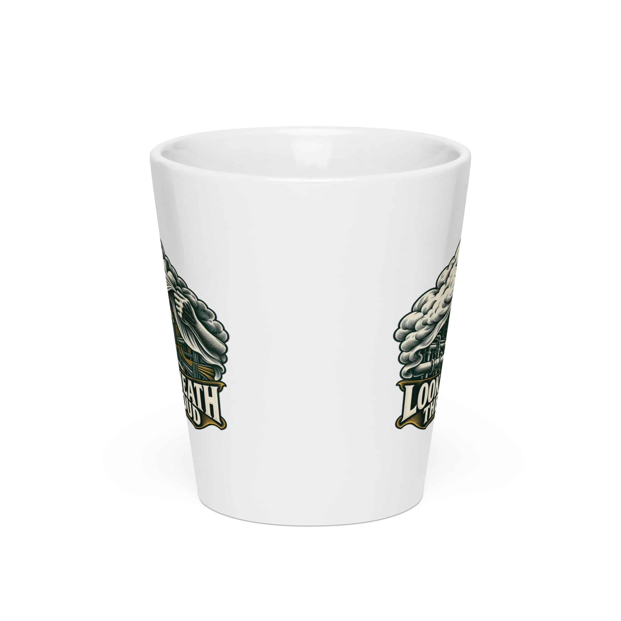 Latte Mug: Look beneath the cloud