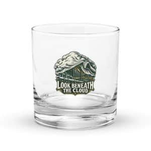 Rocks Glass: Look beneath the cloud - 10.5 oz - Main