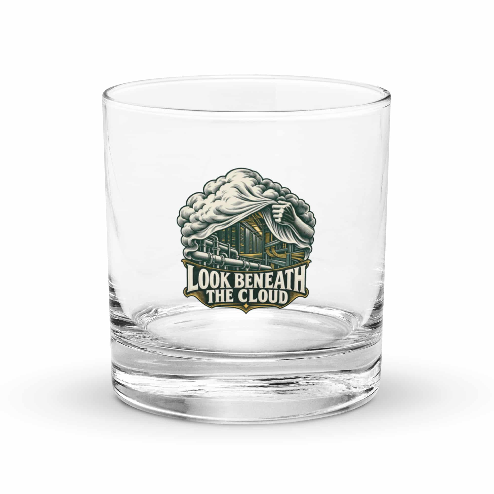 Rocks Glass: Look beneath the cloud
