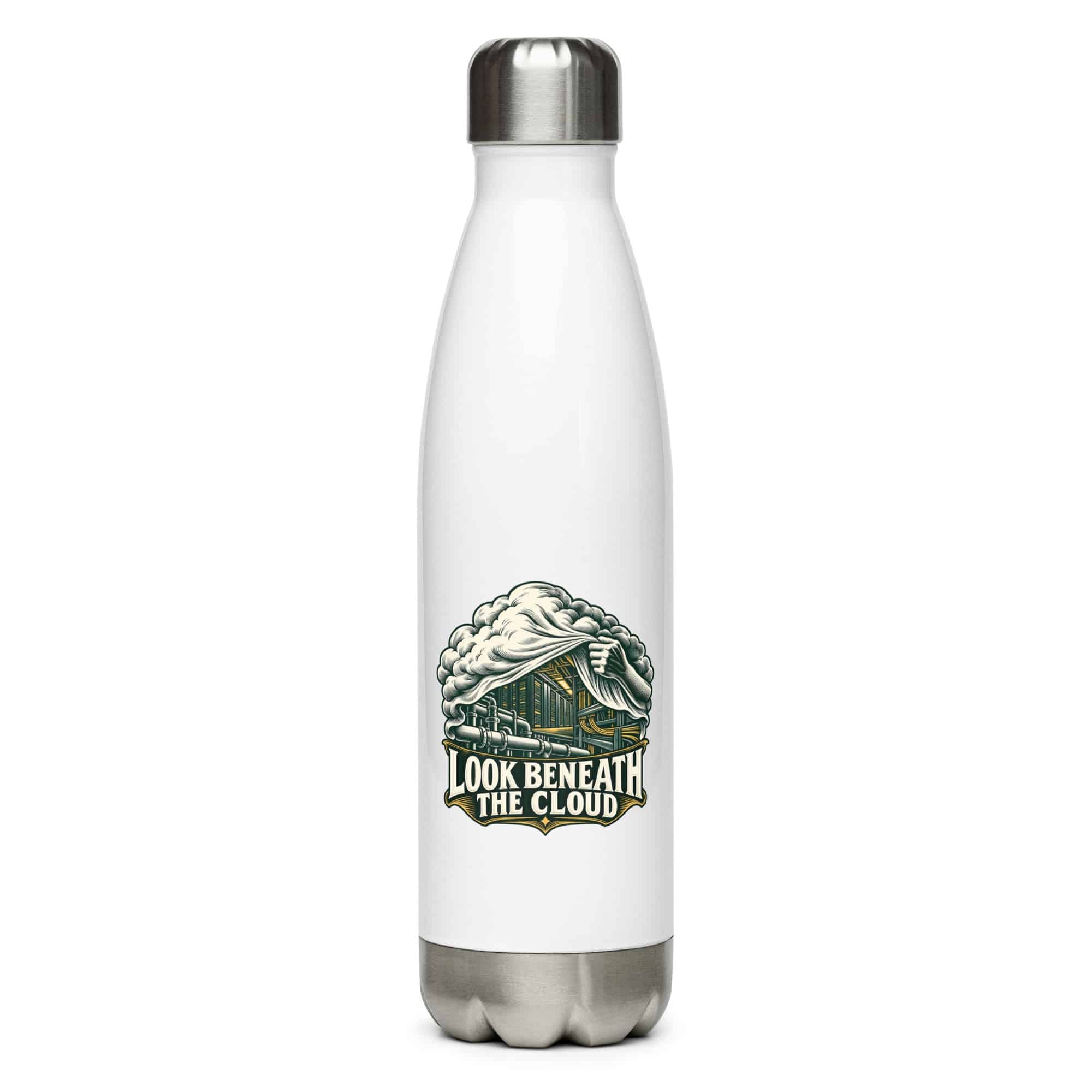 Stainless Steel Water Bottle: Look beneath the cloud