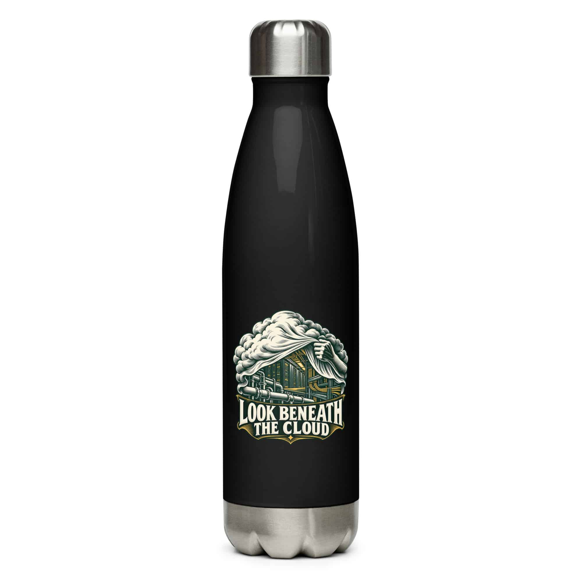 Stainless Steel Water Bottle: Look beneath the cloud