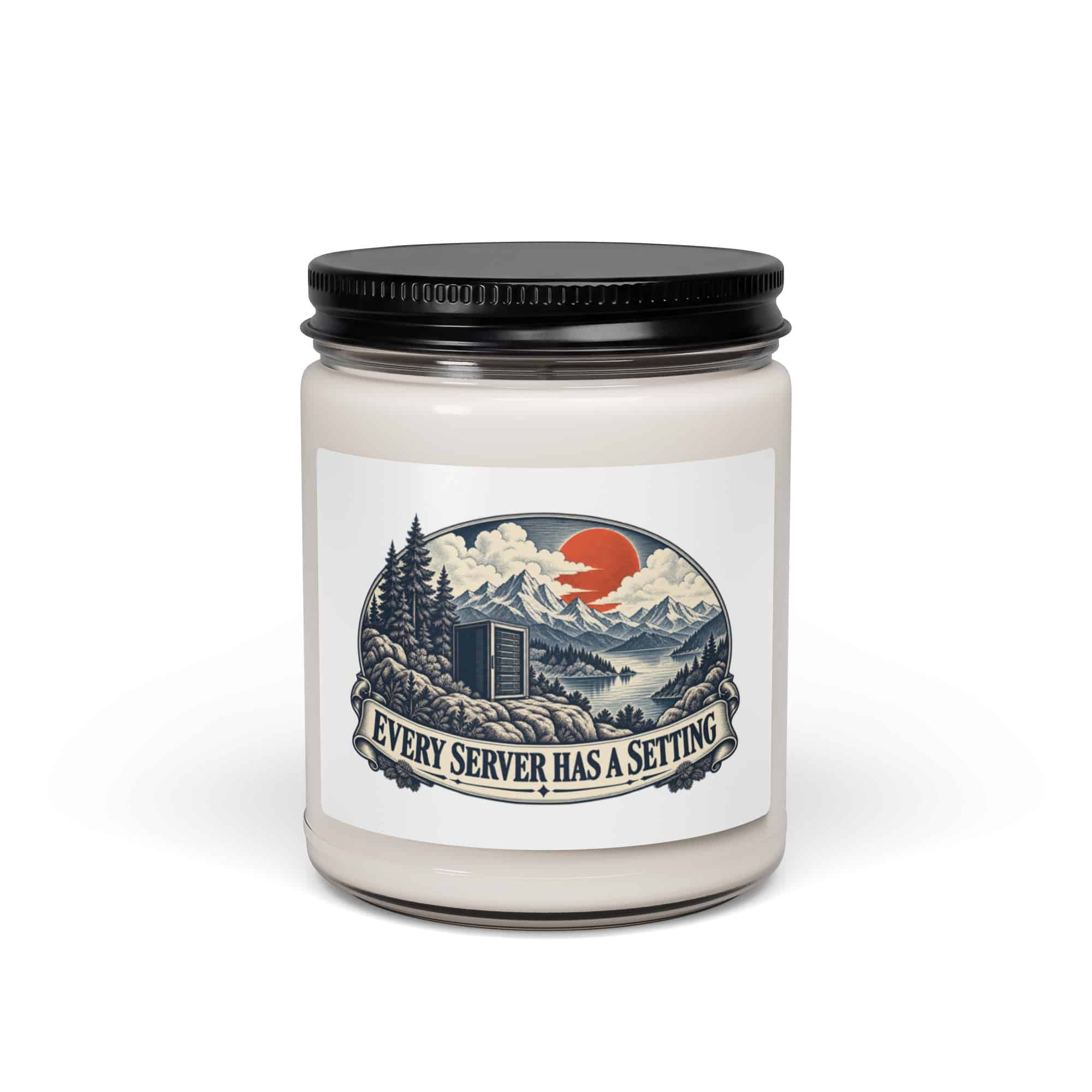 Soy Wax Candle: Every server has a setting