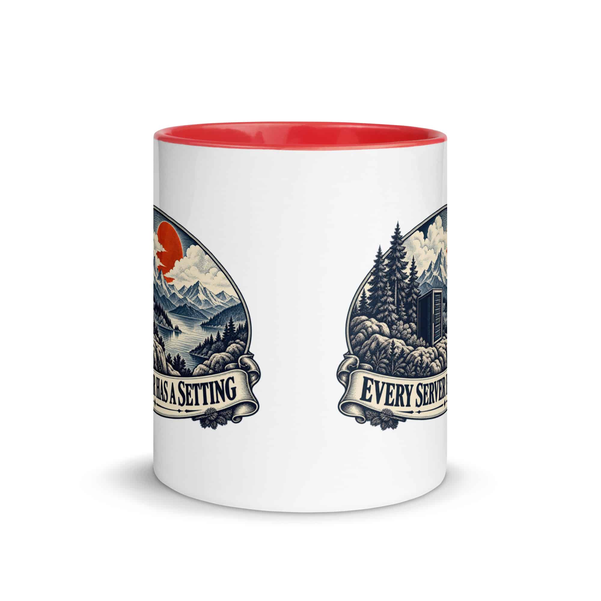 Color Inside Coffee Mug: Every server has a setting