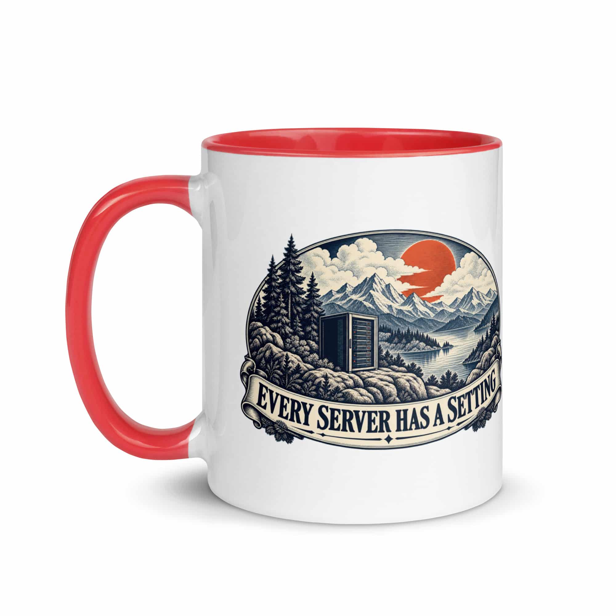 Color Inside Coffee Mug: Every server has a setting