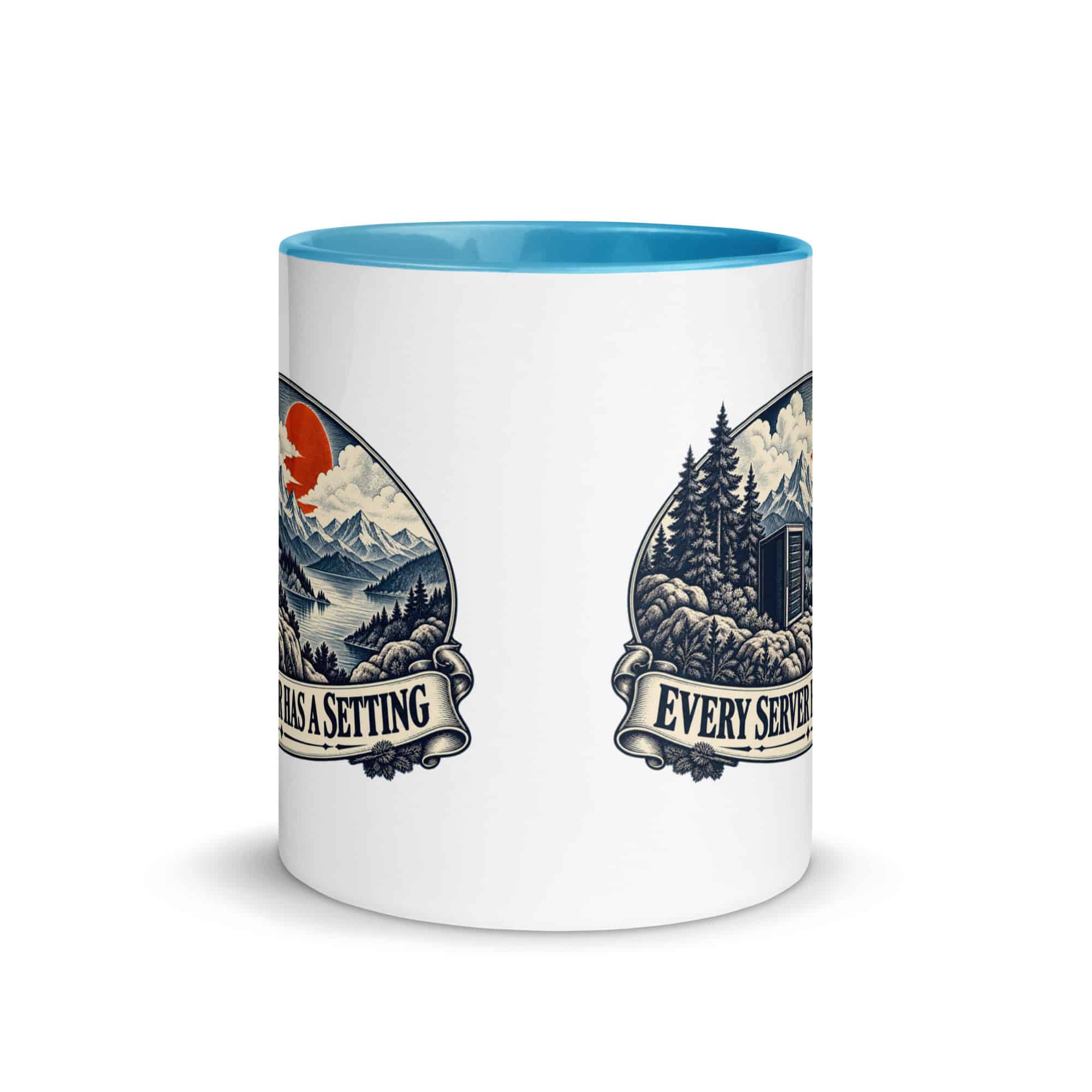 Color Inside Coffee Mug: Every server has a setting