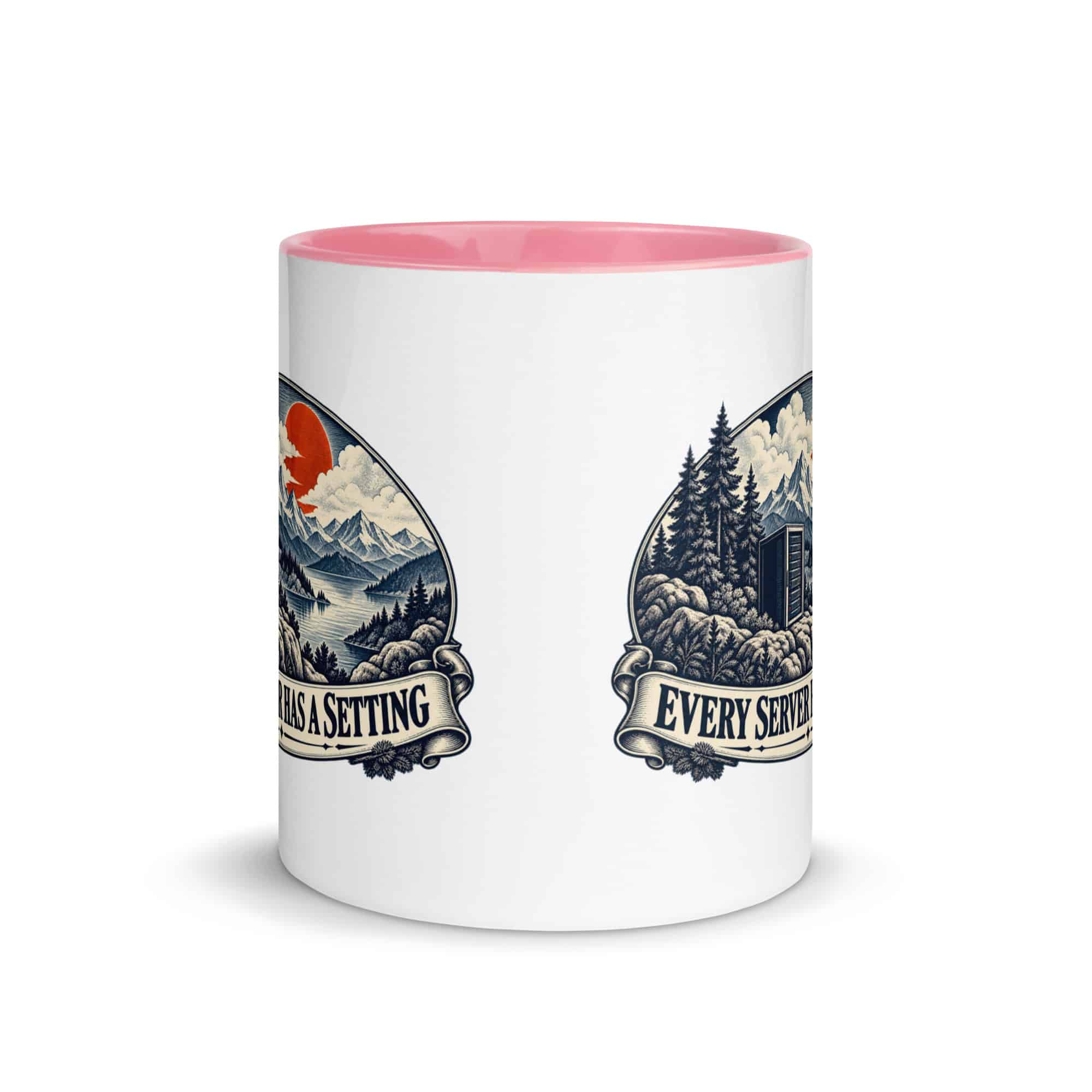 Color Inside Coffee Mug: Every server has a setting
