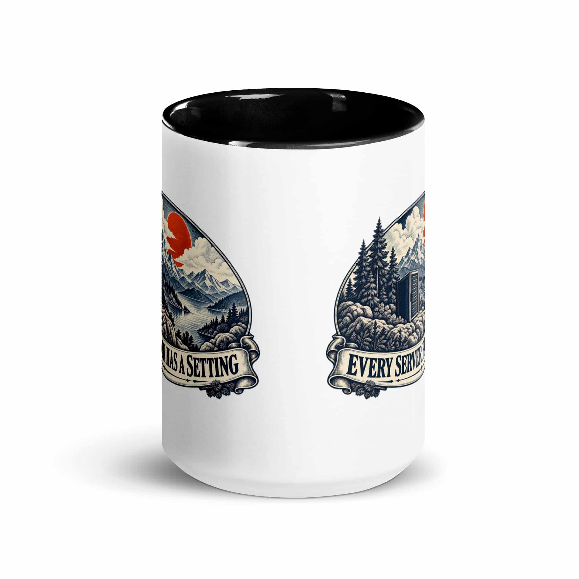 Color Inside Coffee Mug: Every server has a setting