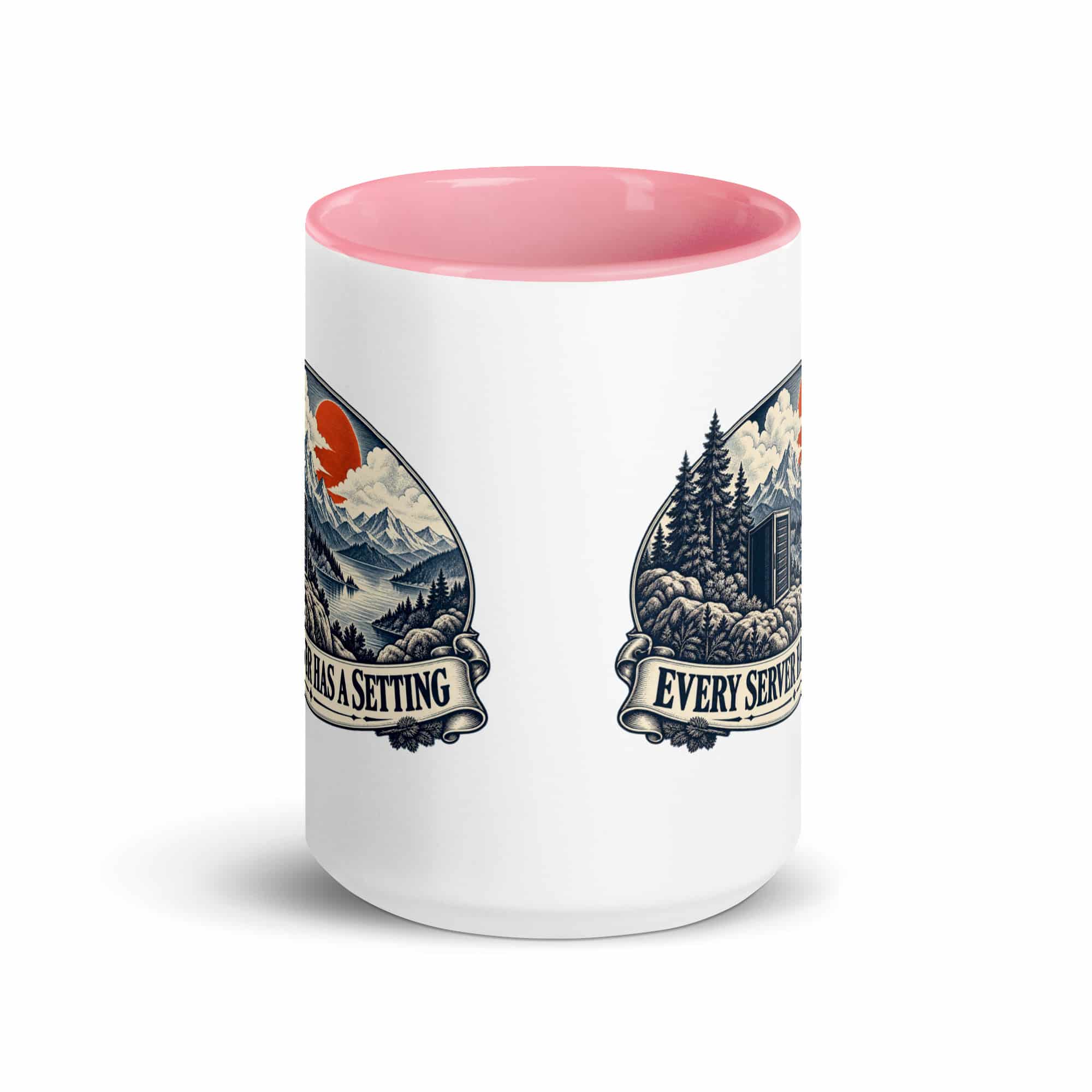 Color Inside Coffee Mug: Every server has a setting