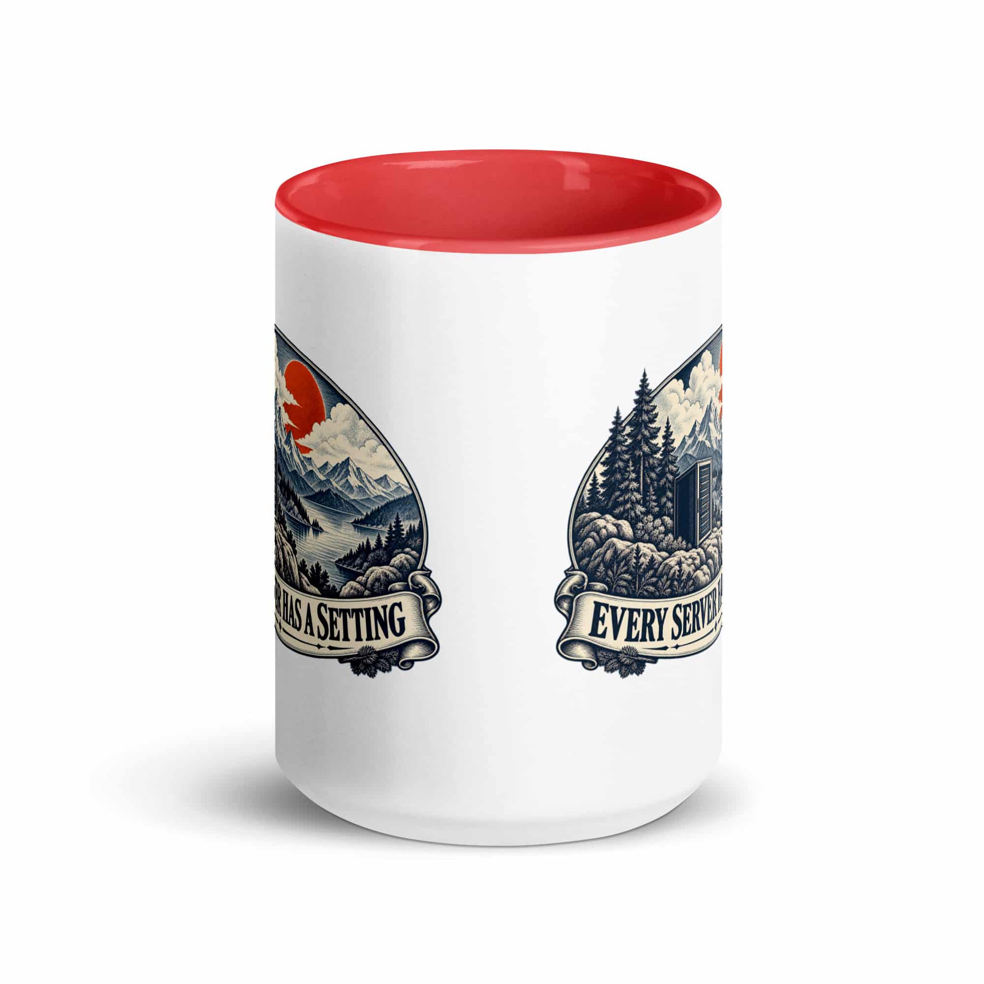 Color Inside Coffee Mug: Every server has a setting