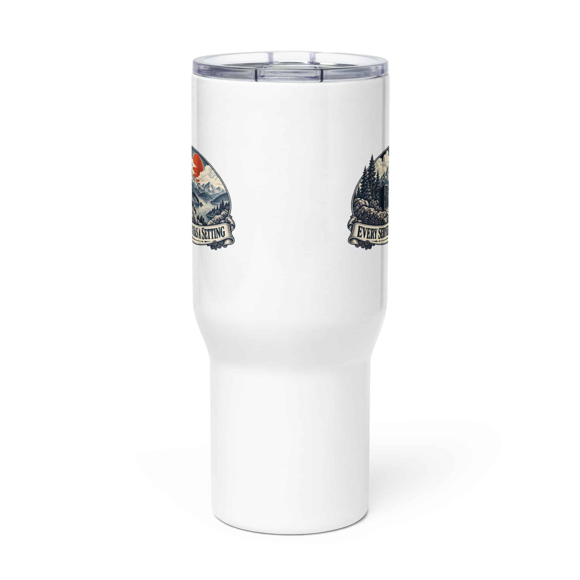Travel Mug: Every server has a setting