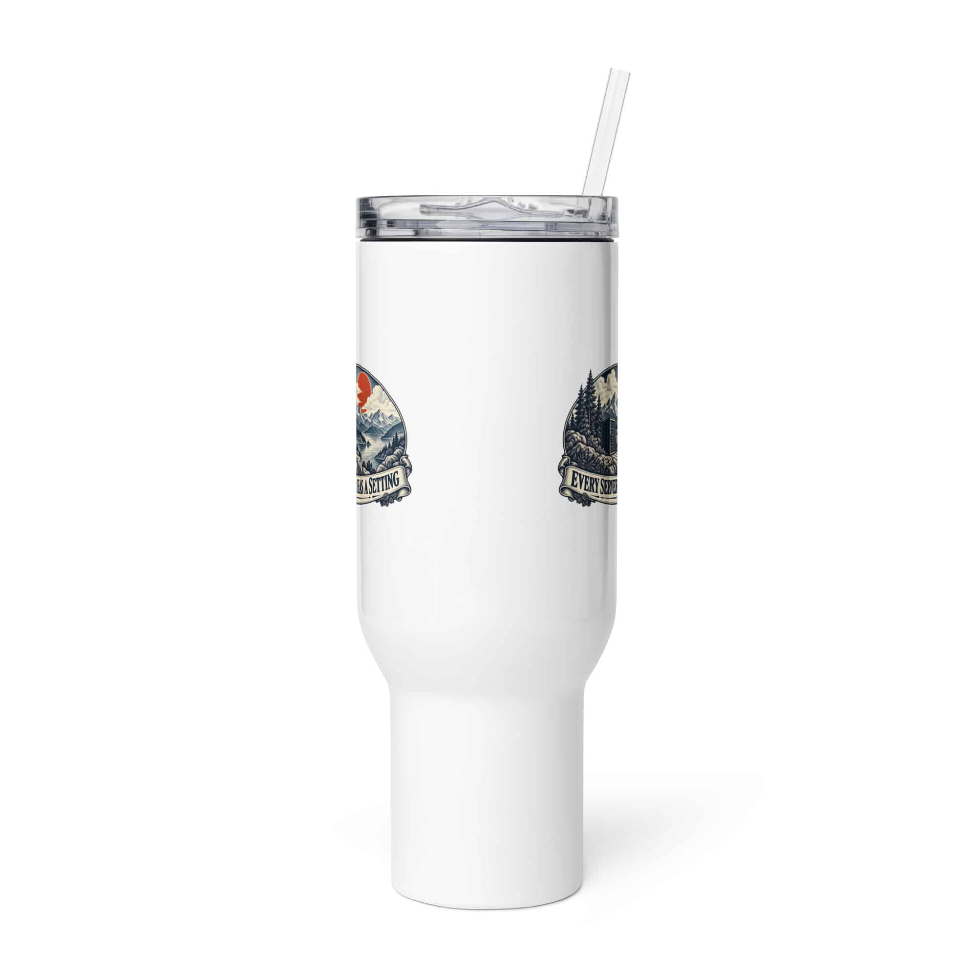 Travel Mug: Every server has a setting