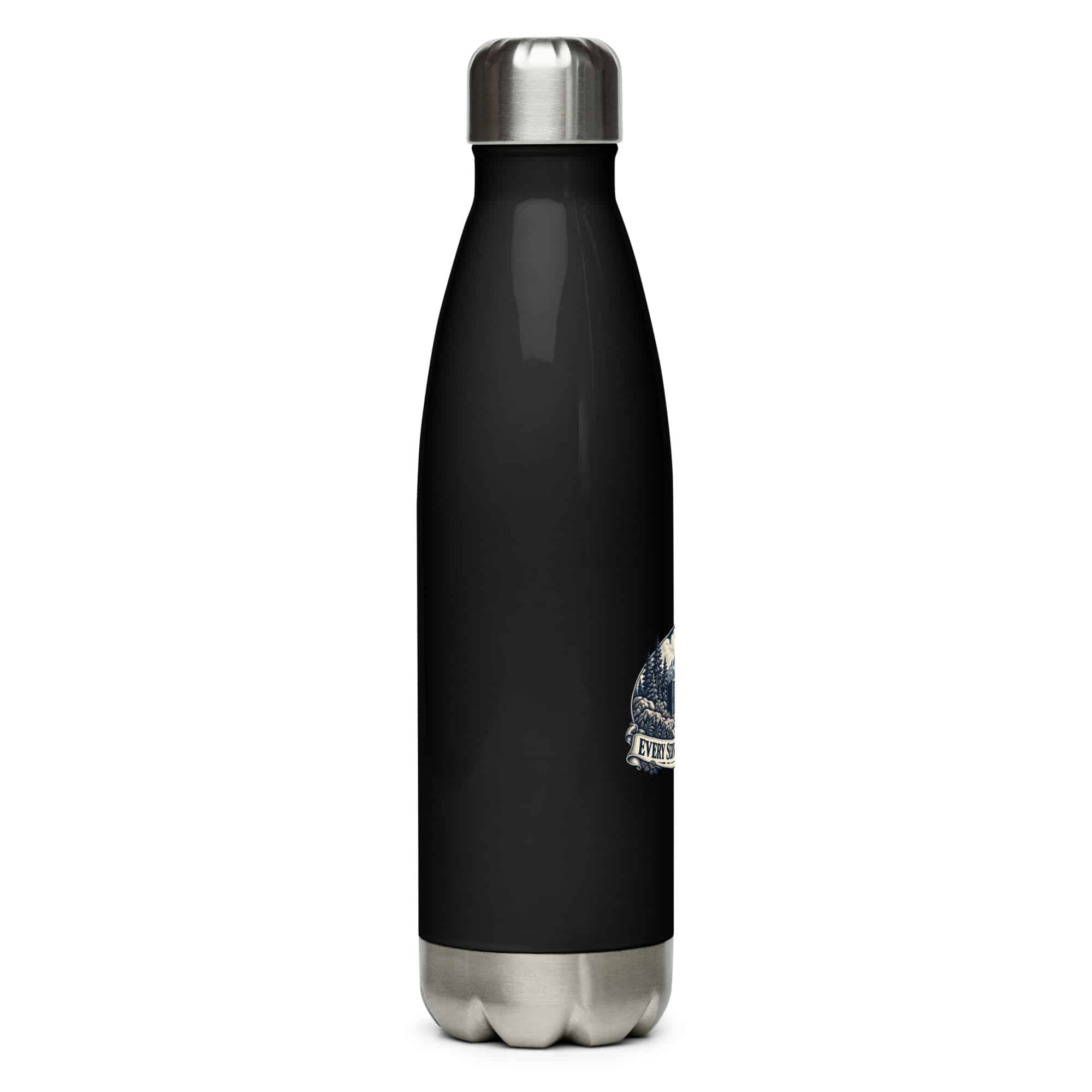 Stainless Steel Water Bottle: Every server has a setting