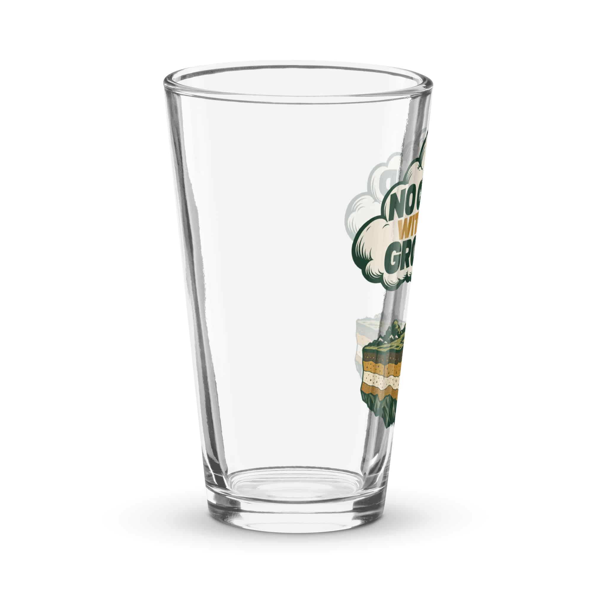 Pint Glass: No cloud without ground