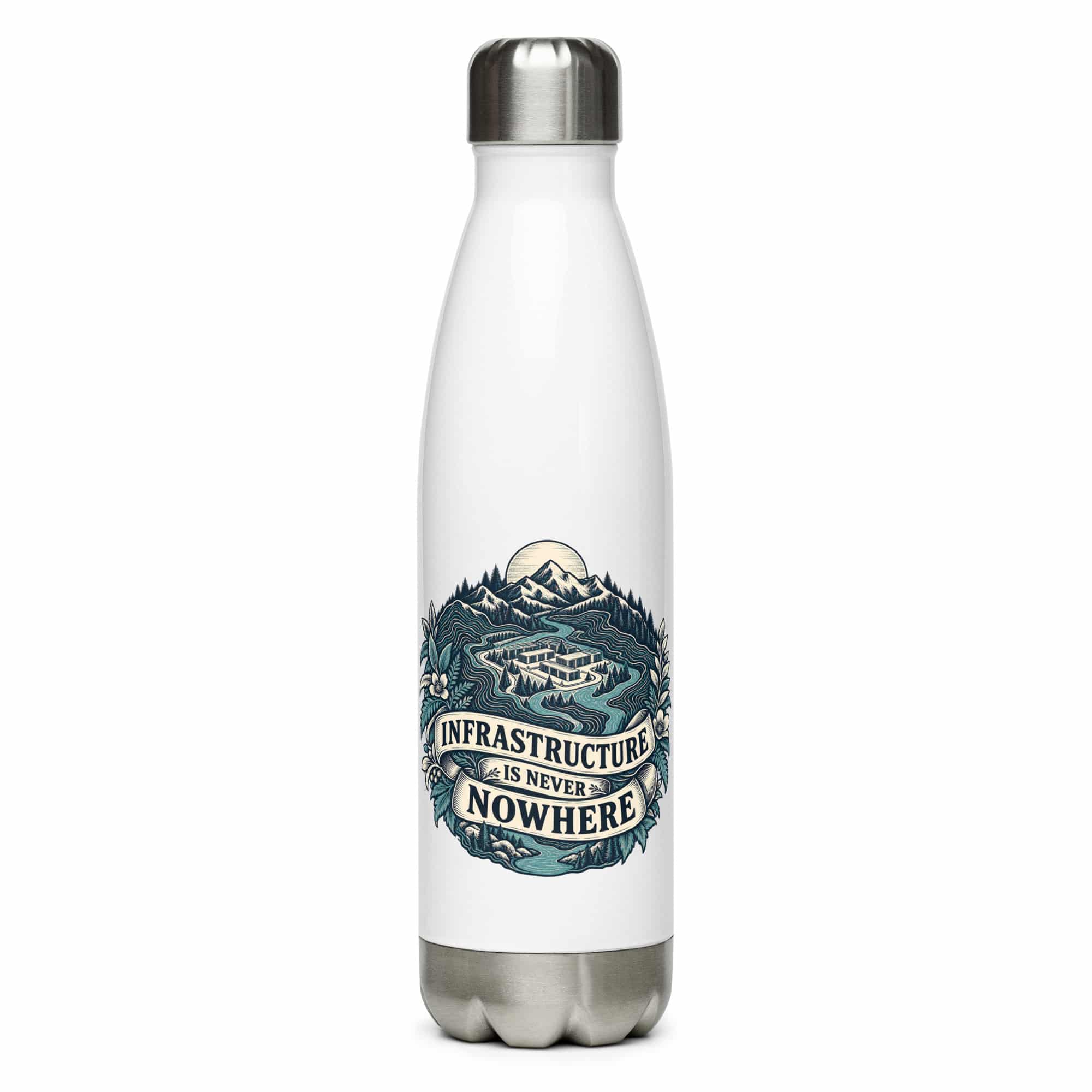 Stainless Steel Water Bottle: Infrastructure is never nowhere