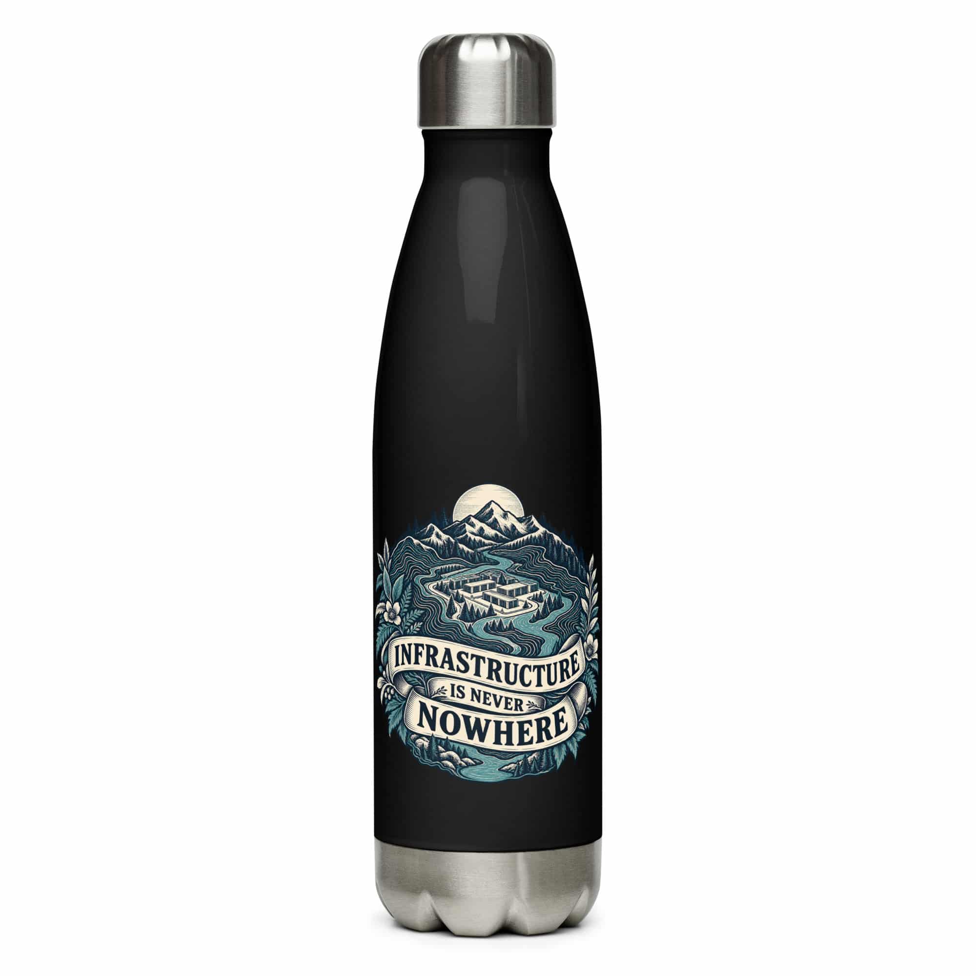 Stainless Steel Water Bottle: Infrastructure is never nowhere