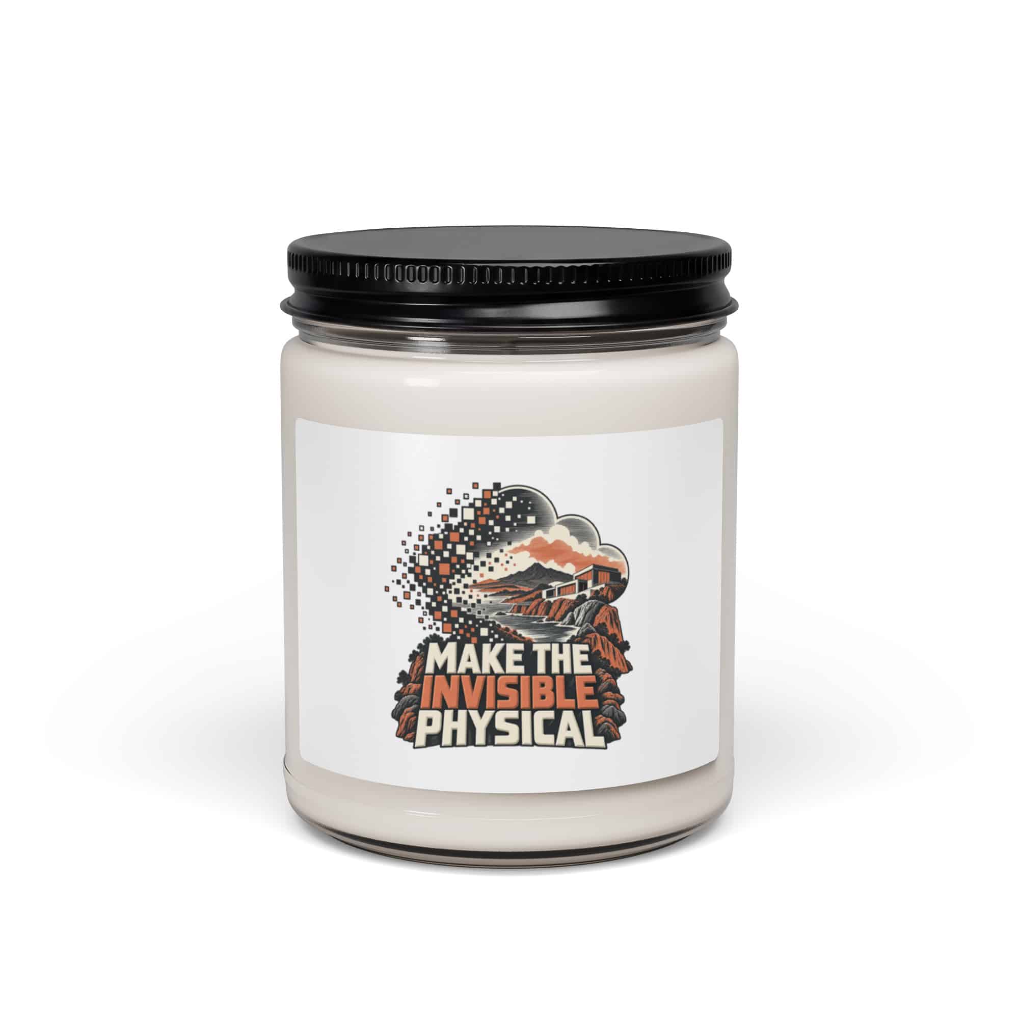 Soy Wax Candle: Make the invisible physical