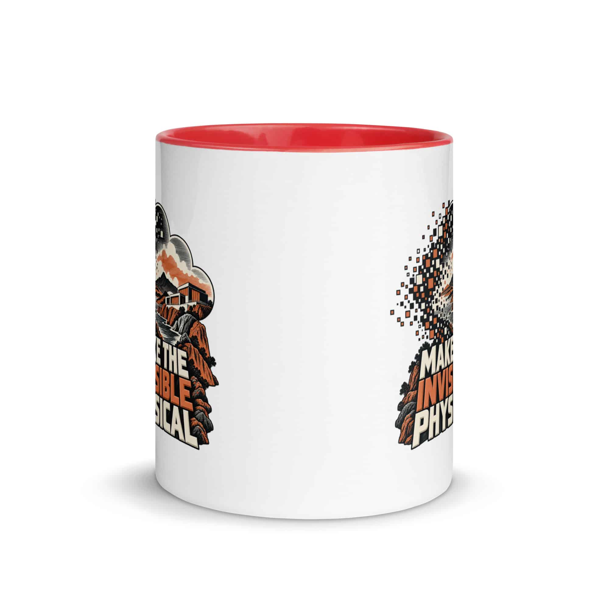 Color Inside Coffee Mug: Make the invisible physical