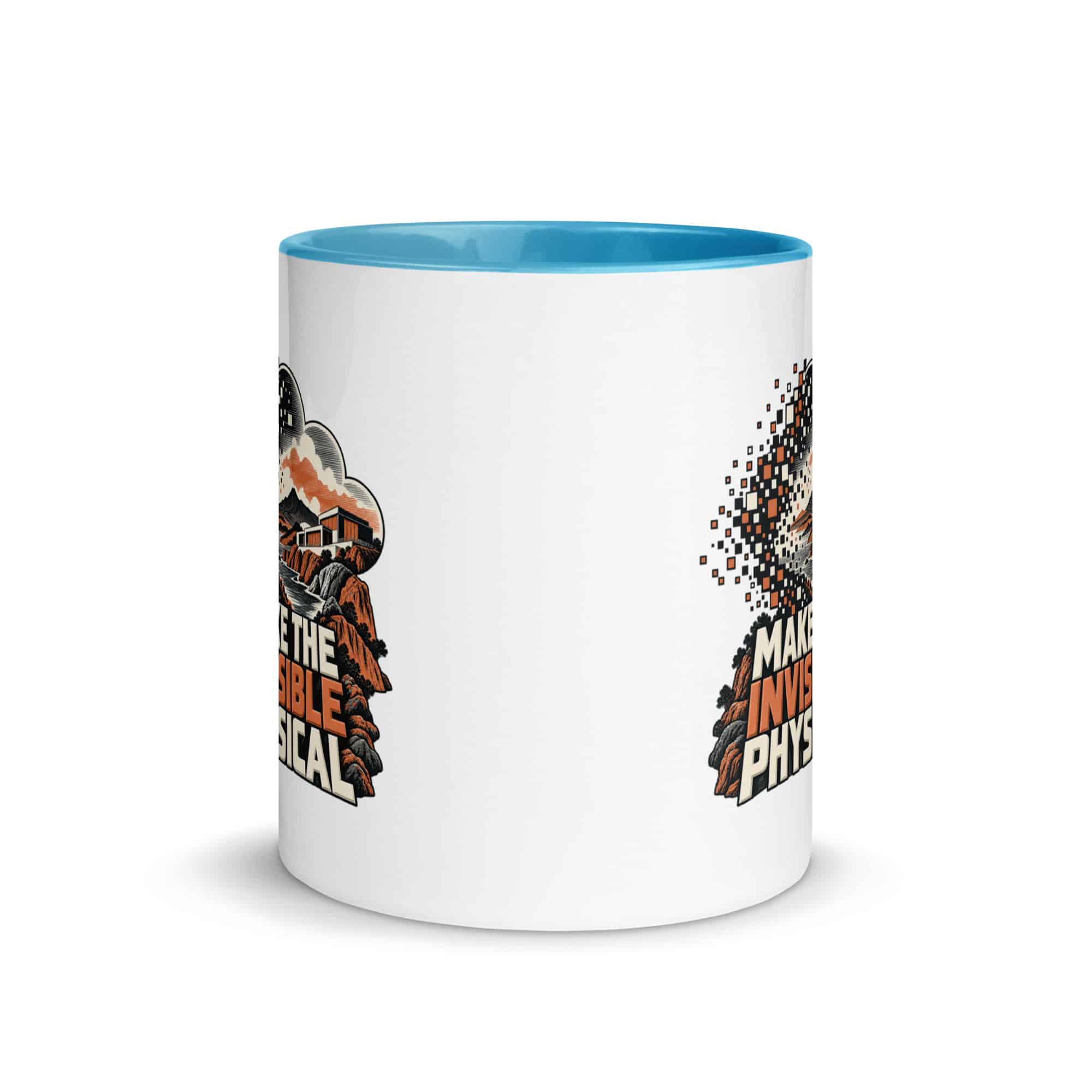 Color Inside Coffee Mug: Make the invisible physical