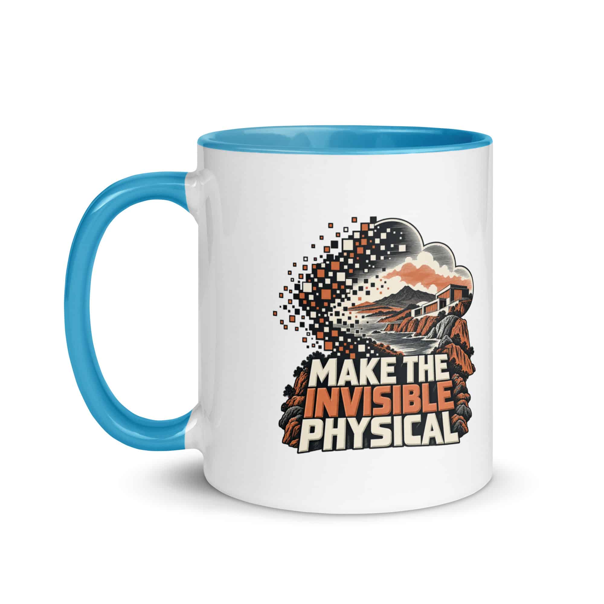 Color Inside Coffee Mug: Make the invisible physical