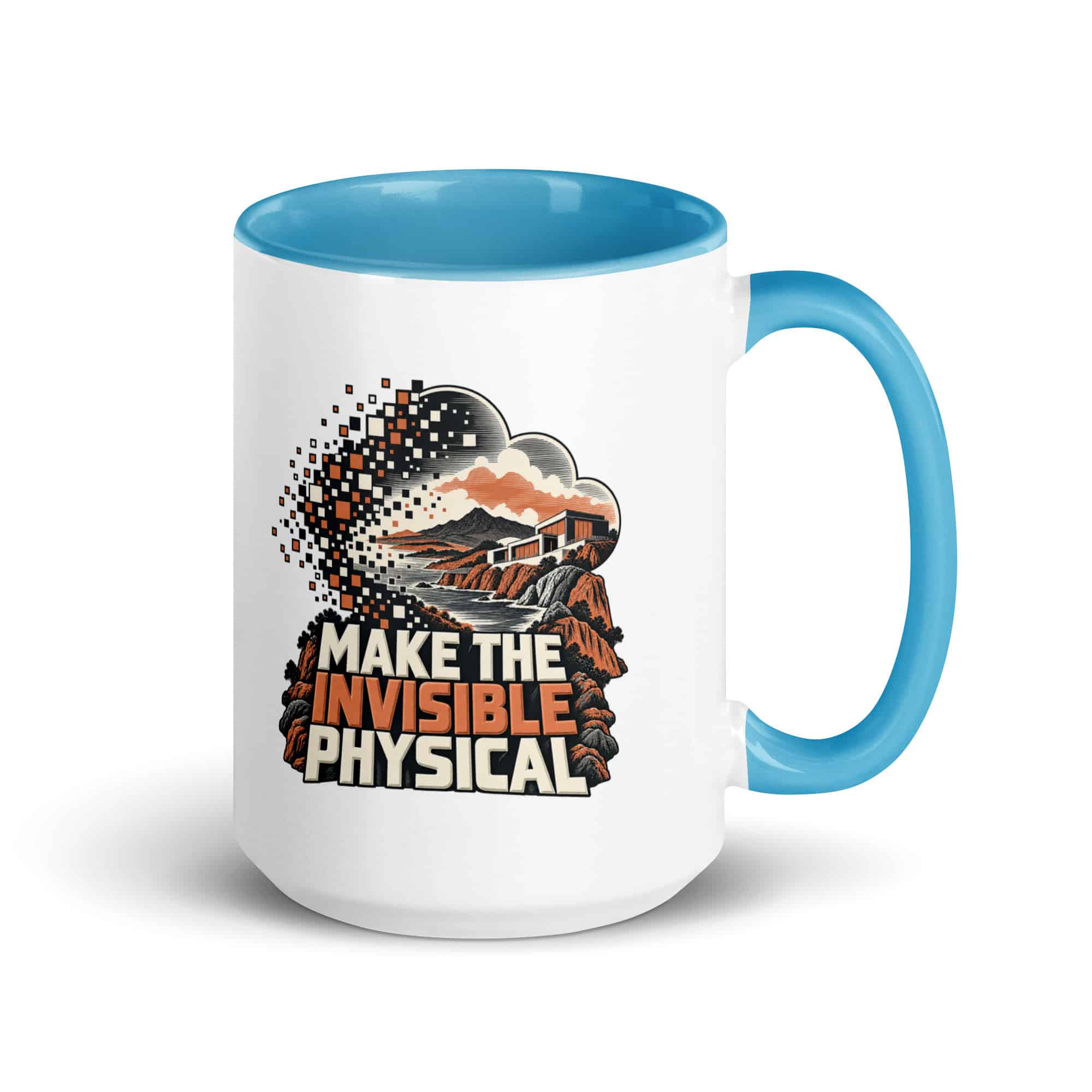 Color Inside Coffee Mug: Make the invisible physical