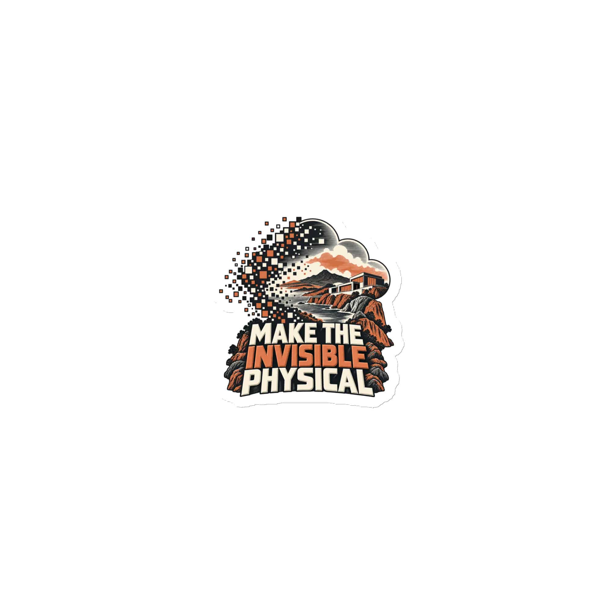 Die-Cut Magnet: Make the invisible physical