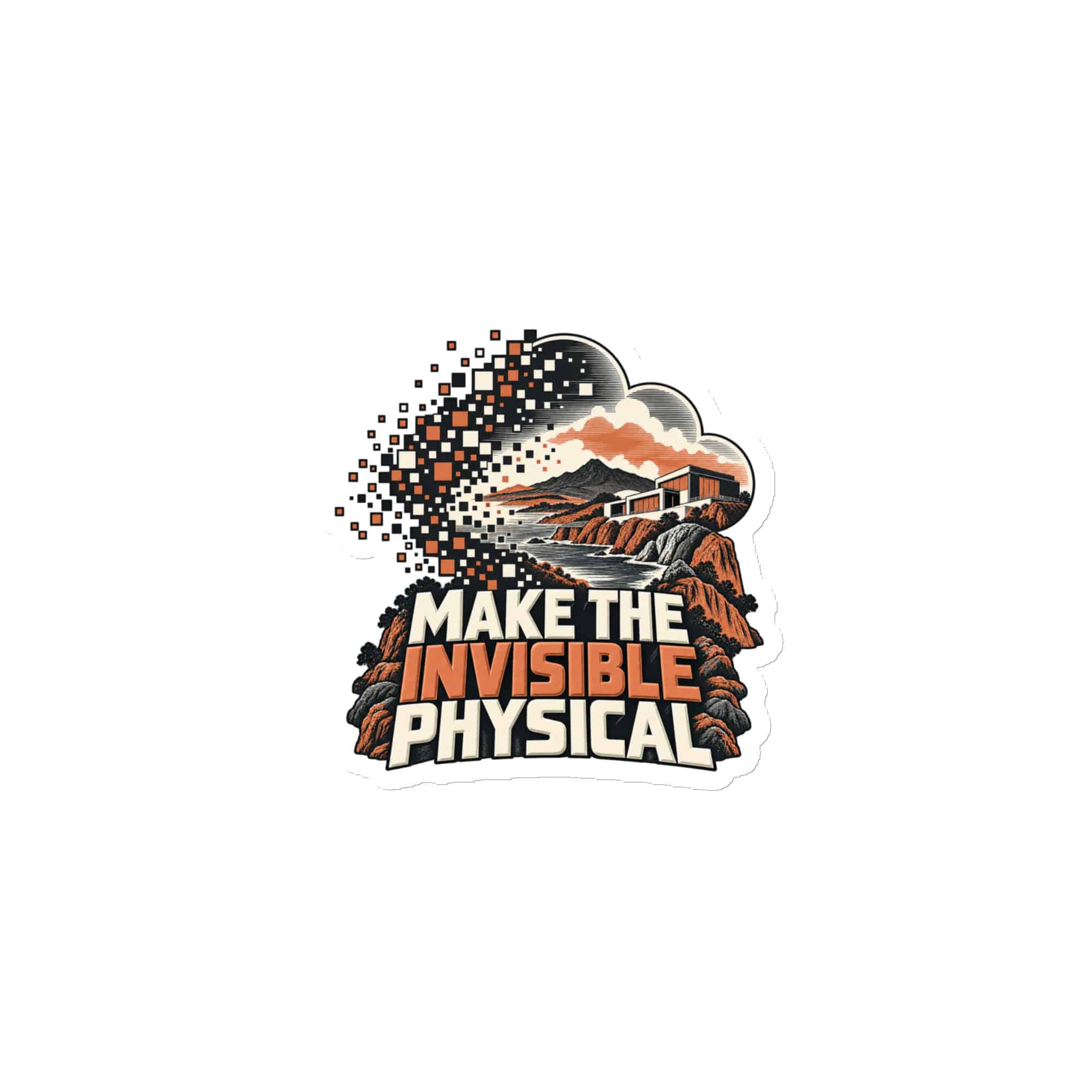Die-Cut Magnet: Make the invisible physical
