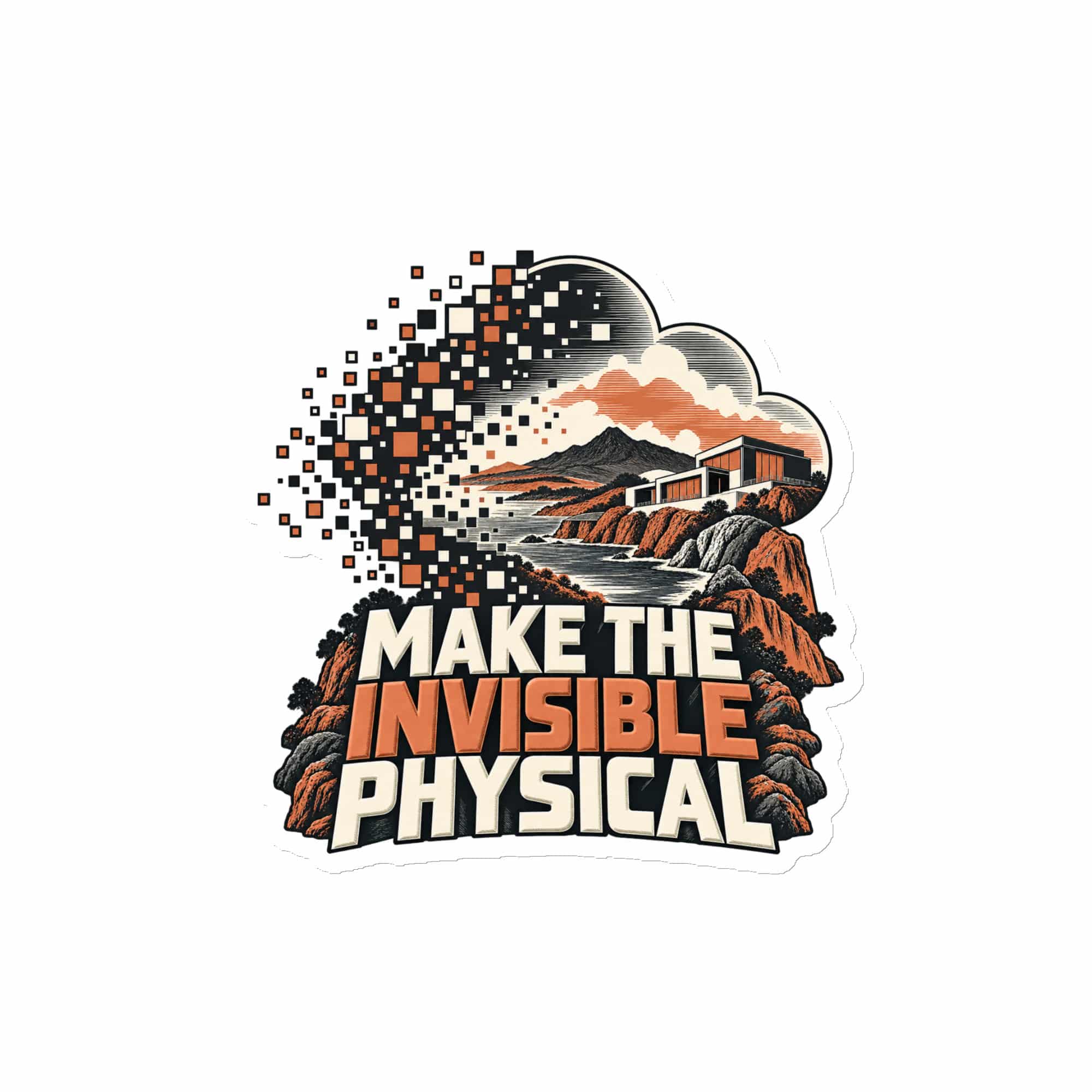 Die-Cut Magnet: Make the invisible physical