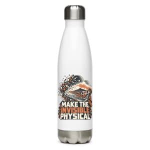 Stainless Steel Water Bottle: Make the invisible physical - 17 oz - Main