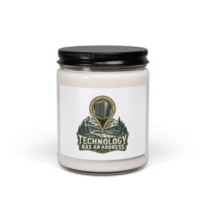 Soy Wax Candle: Technology has an address - 9oz - Main