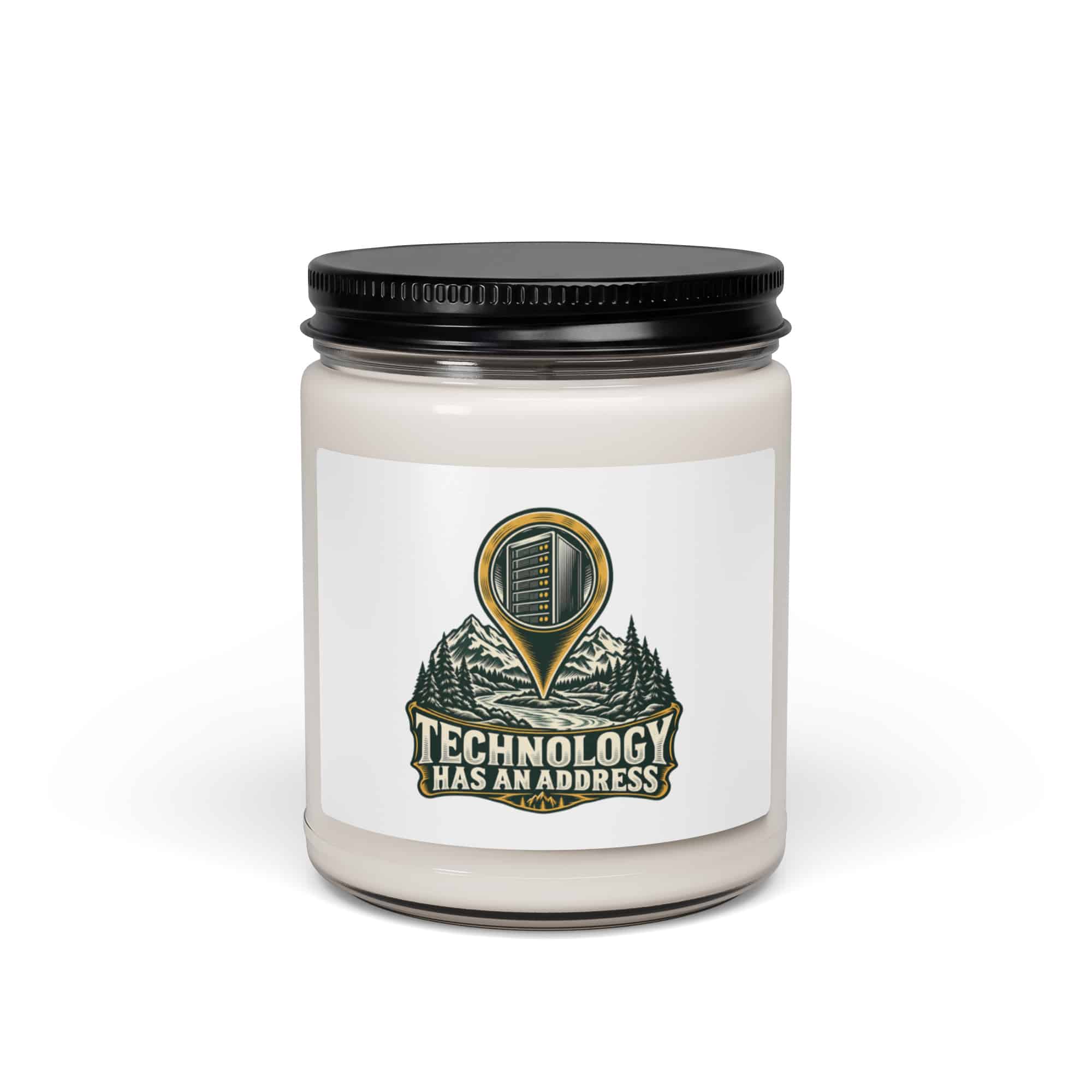 Soy Wax Candle: Technology has an address