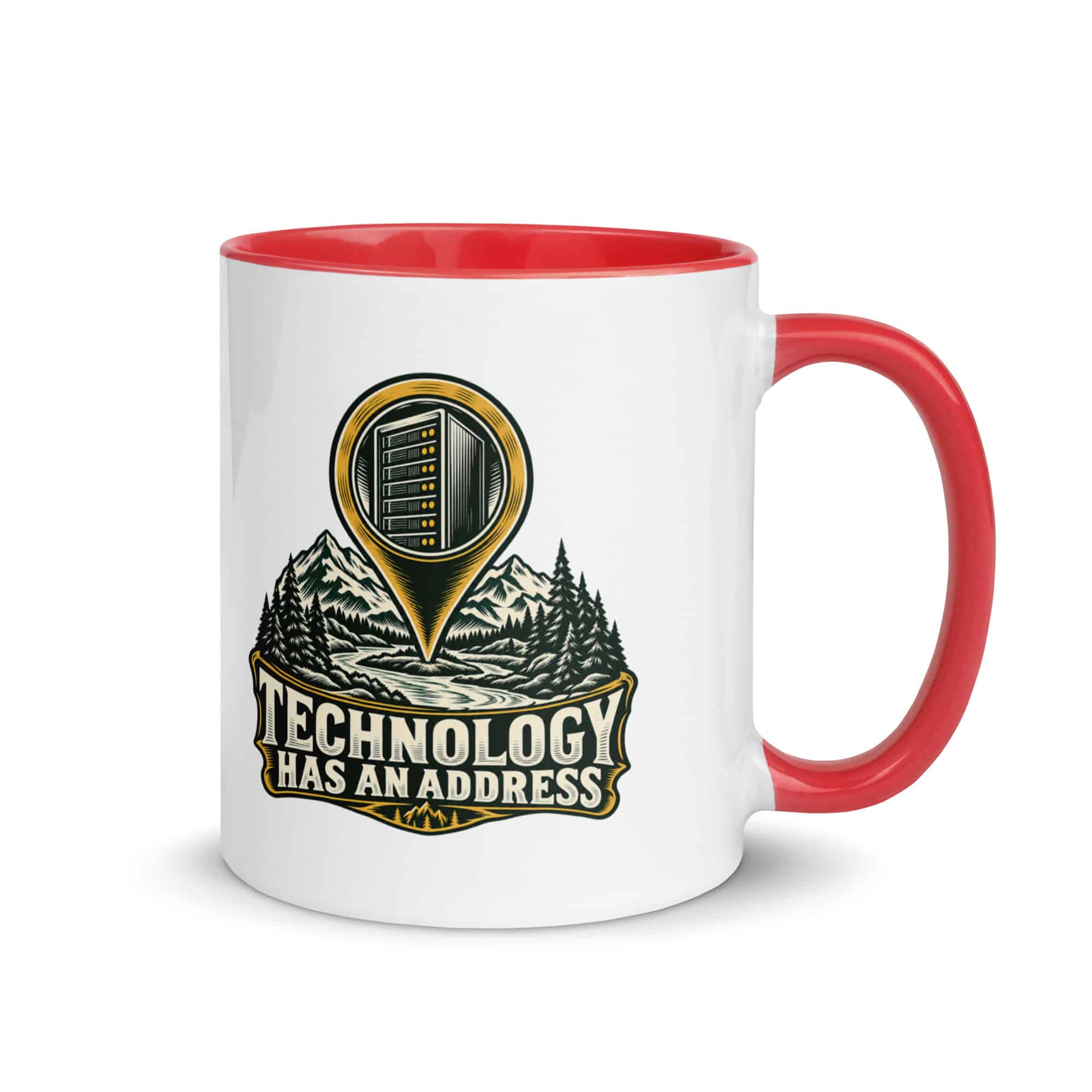 Color Inside Coffee Mug: Technology has an address