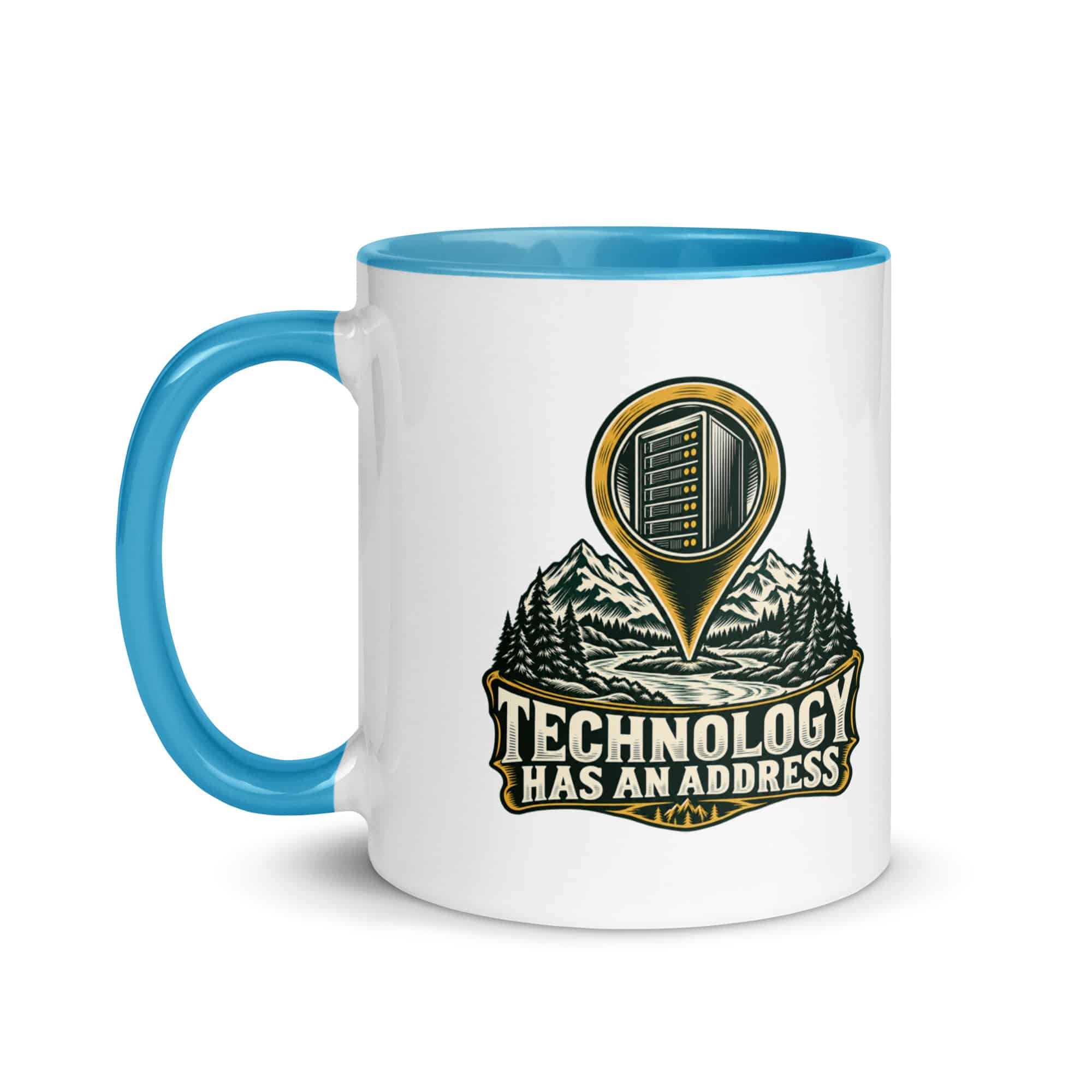 Color Inside Coffee Mug: Technology has an address