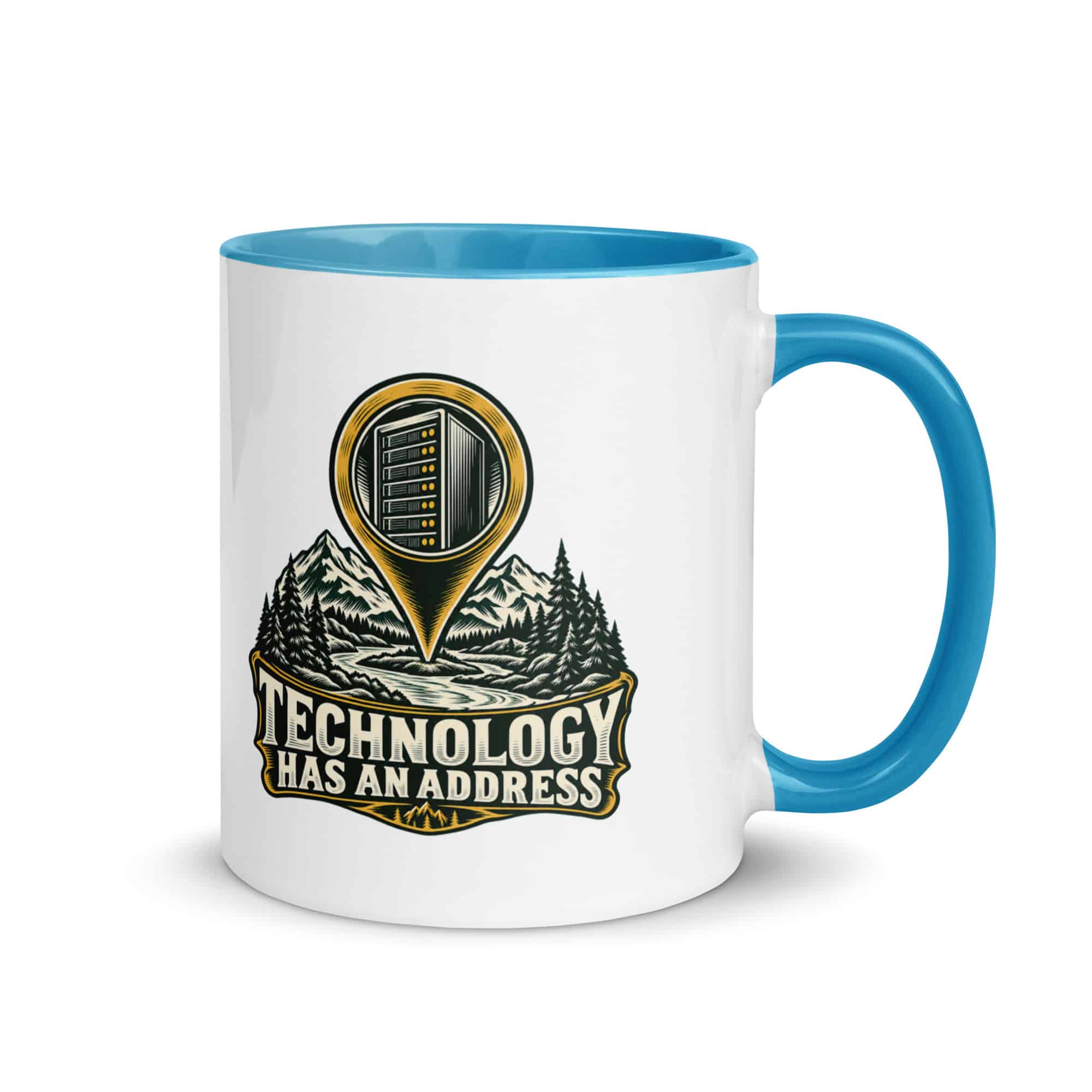 Color Inside Coffee Mug: Technology has an address