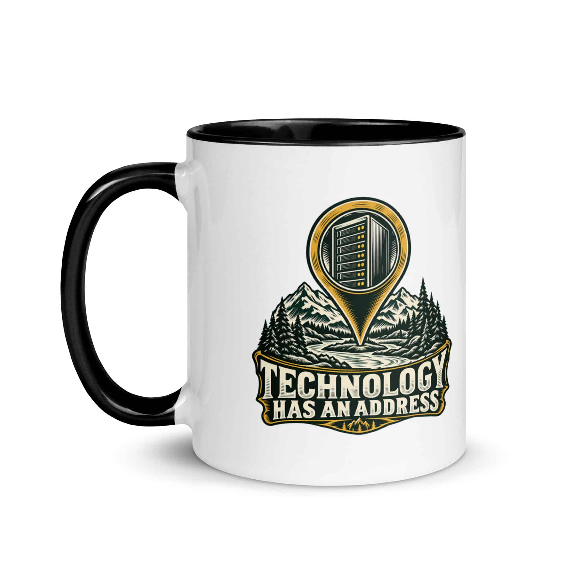 Color Inside Coffee Mug: Technology has an address