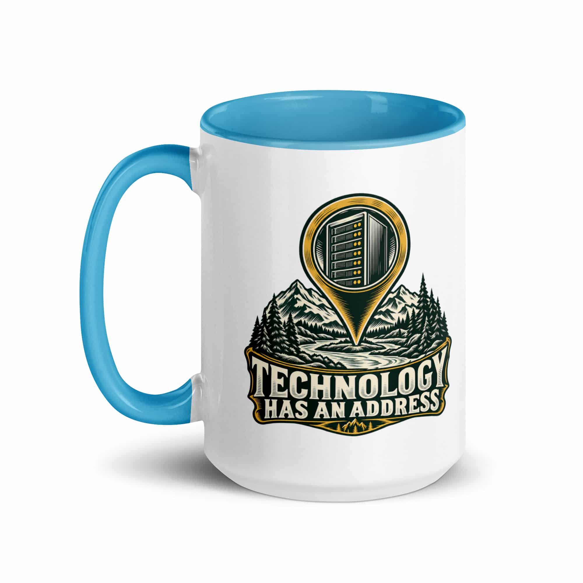 Color Inside Coffee Mug: Technology has an address