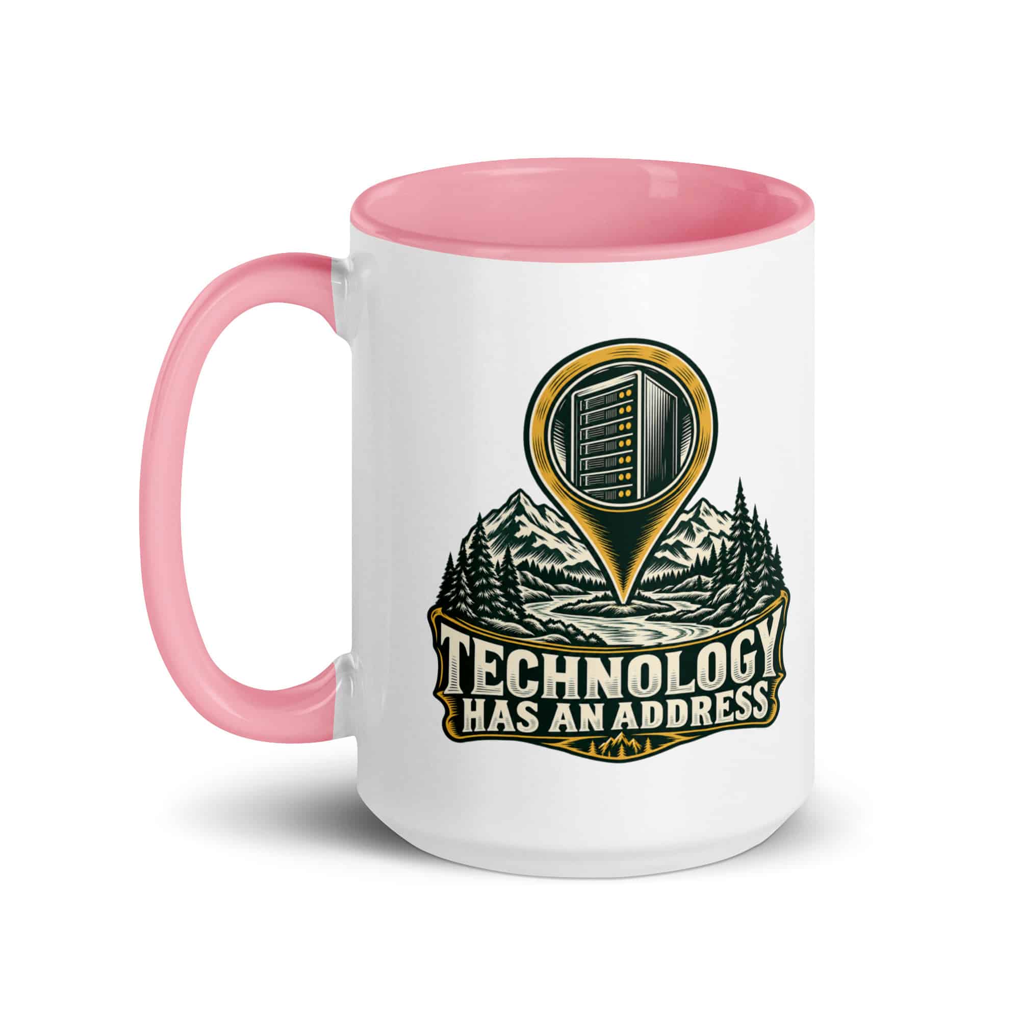 Color Inside Coffee Mug: Technology has an address