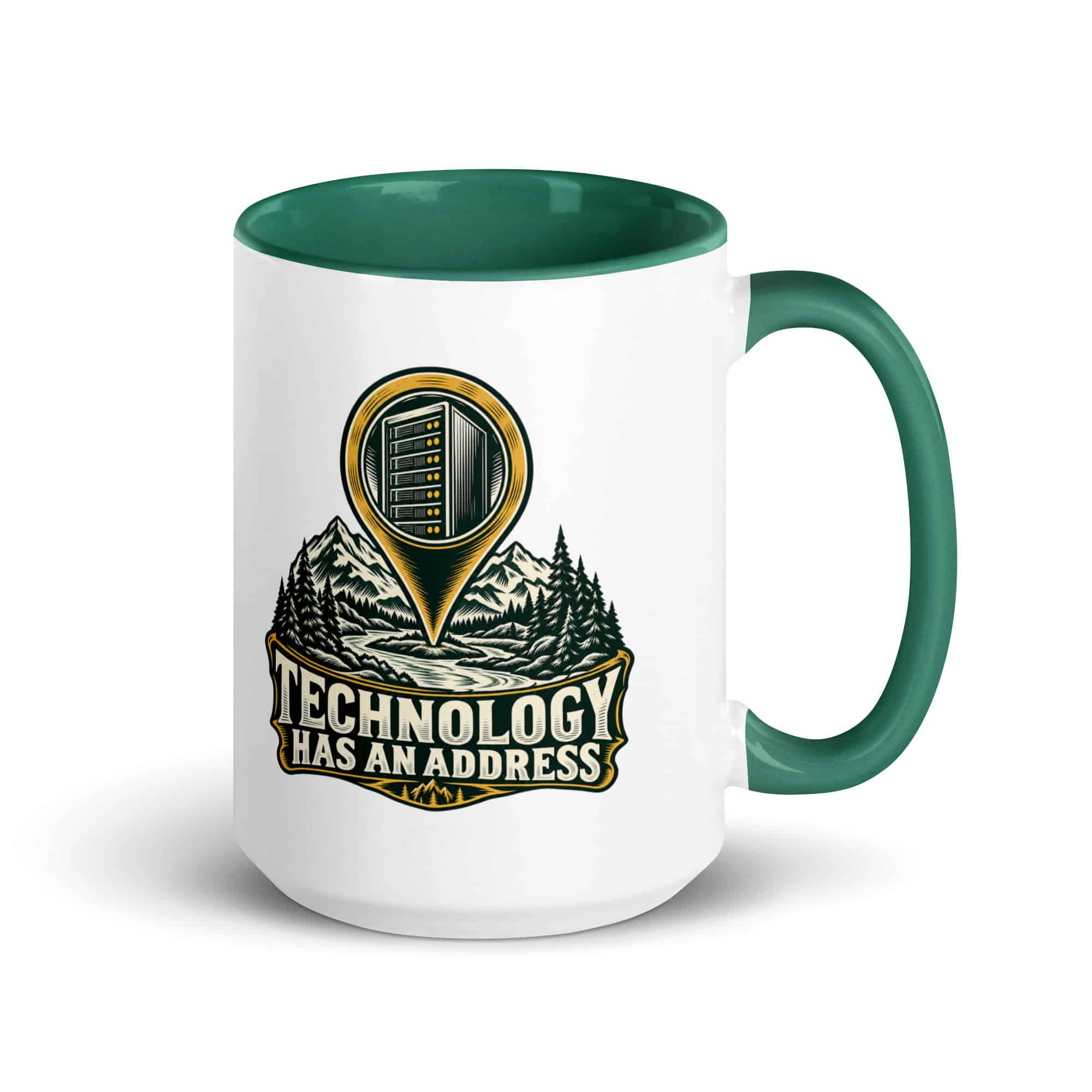 Color Inside Coffee Mug: Technology has an address