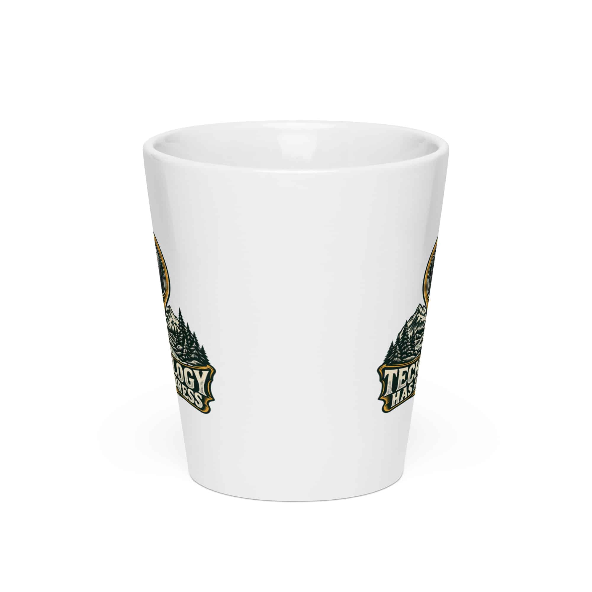 Latte Mug: Technology has an address