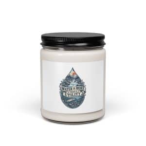 Soy Wax Candle: Water is more than a utility - 9oz - Main