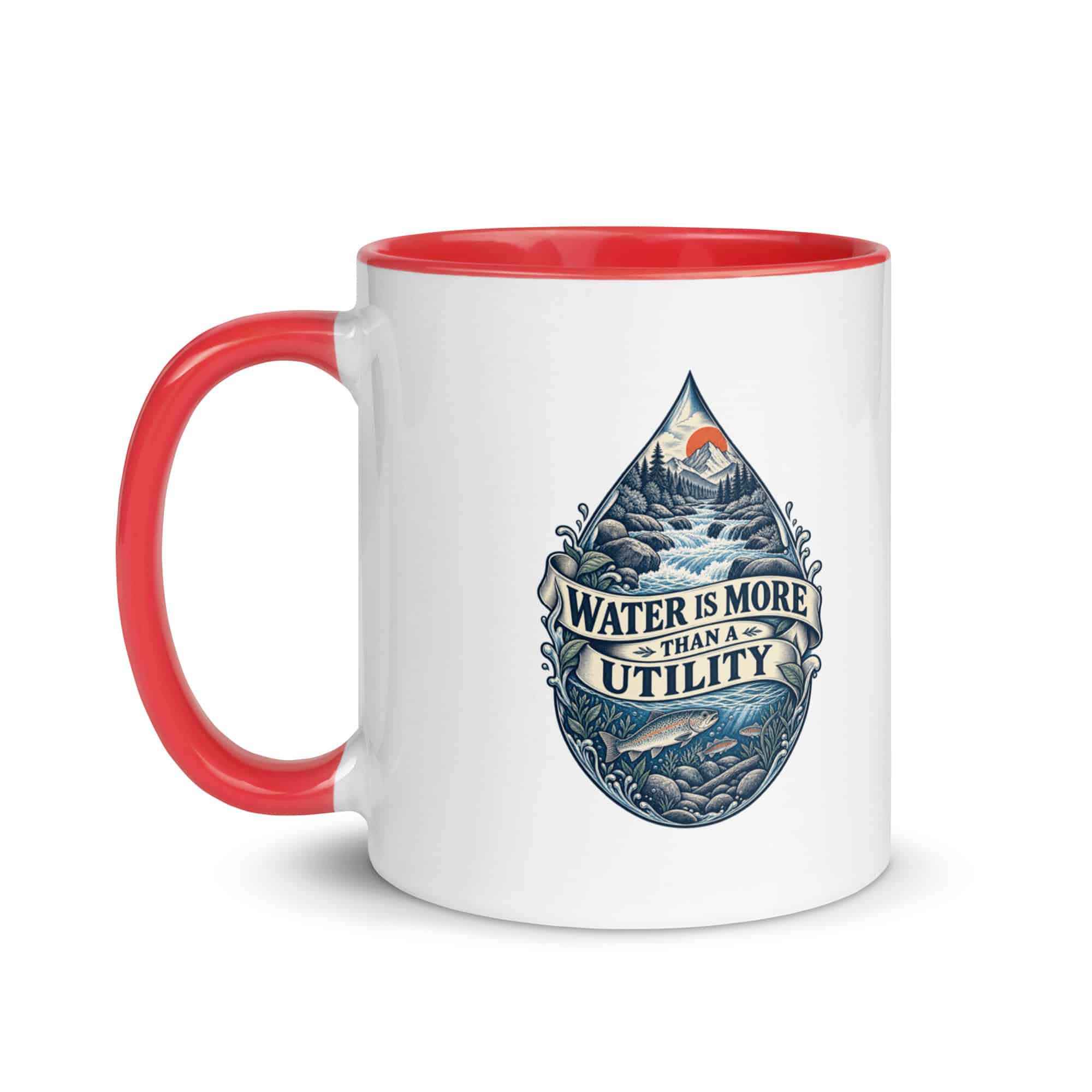Color Inside Coffee Mug: Water is more than a utility