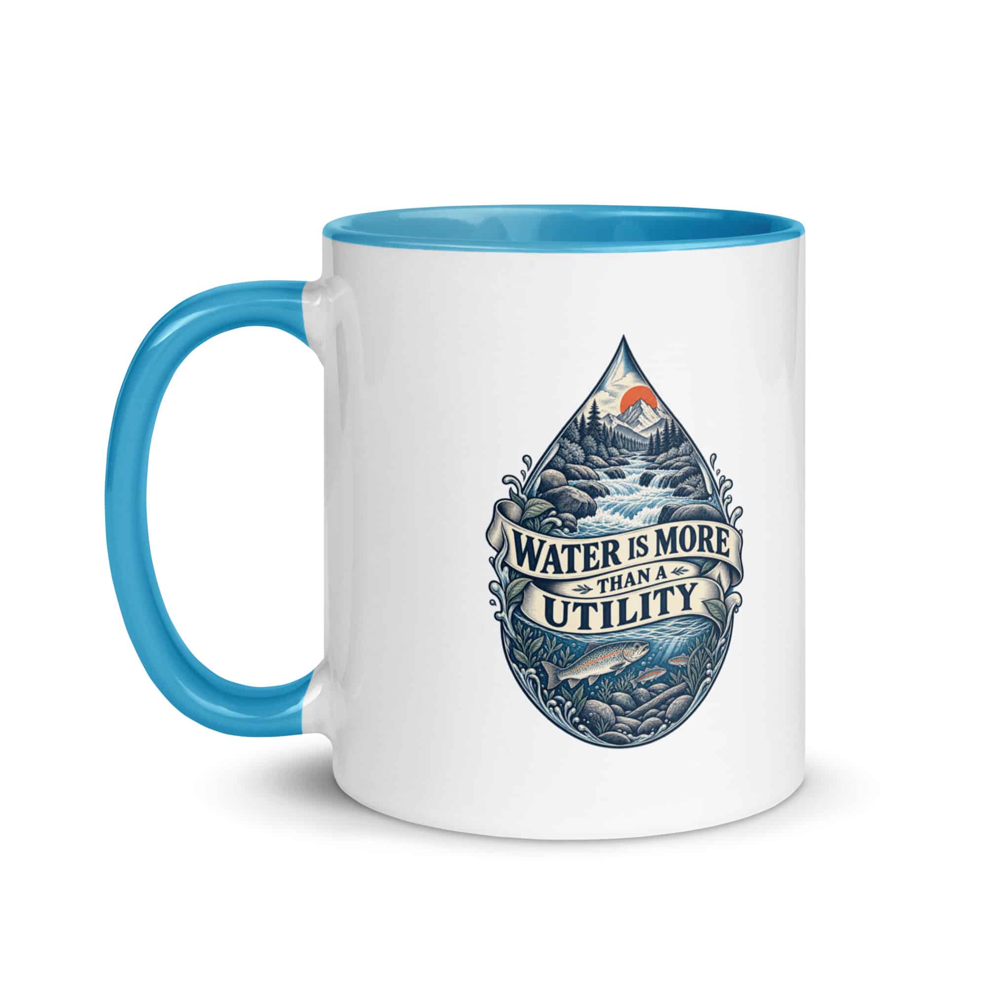 Color Inside Coffee Mug: Water is more than a utility