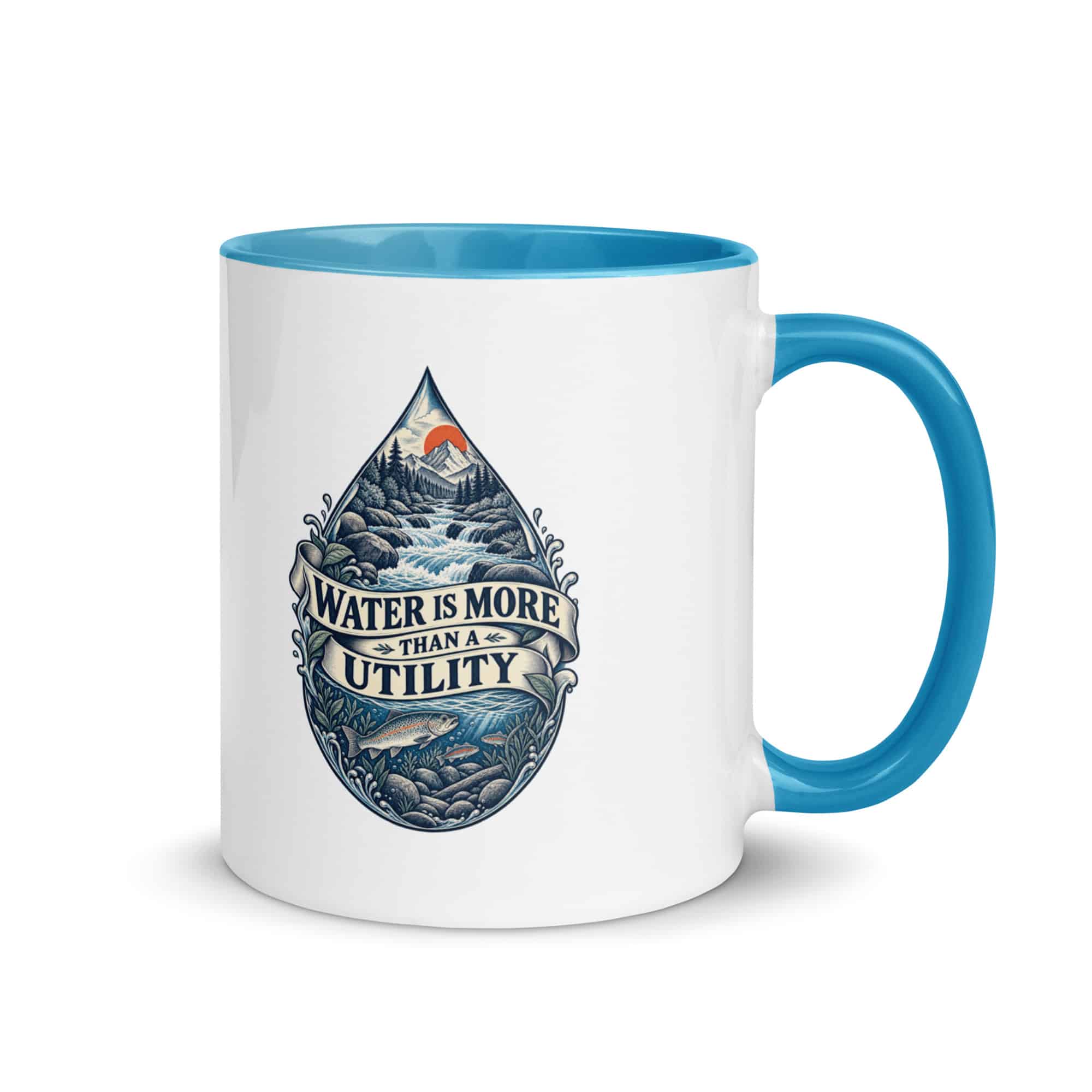 Color Inside Coffee Mug: Water is more than a utility