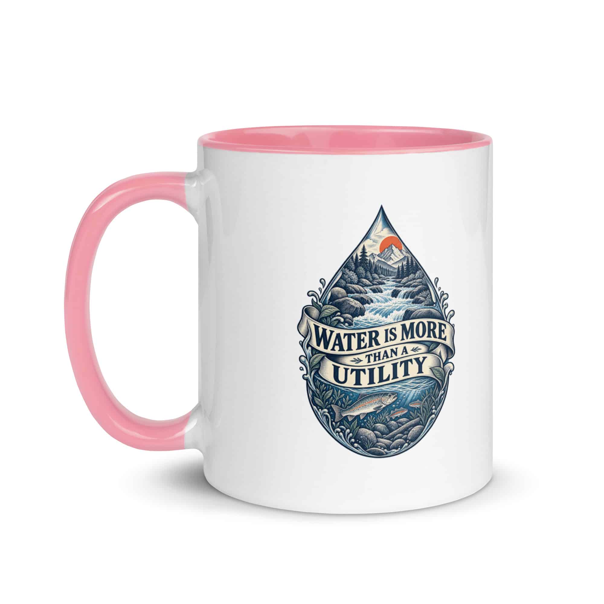 Color Inside Coffee Mug: Water is more than a utility