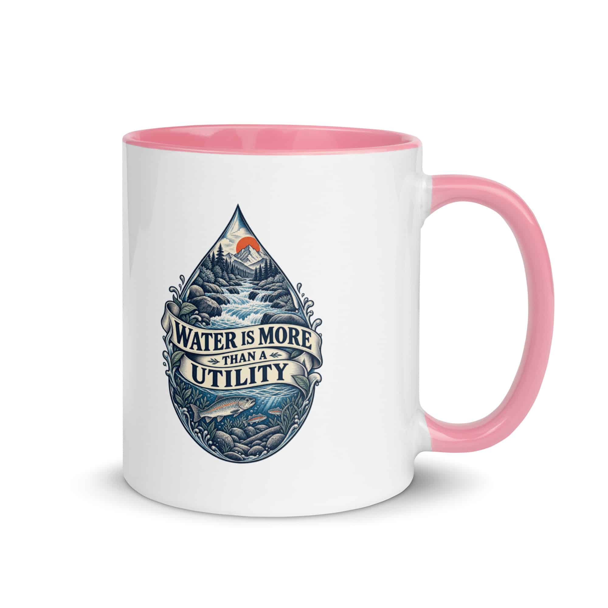 Color Inside Coffee Mug: Water is more than a utility