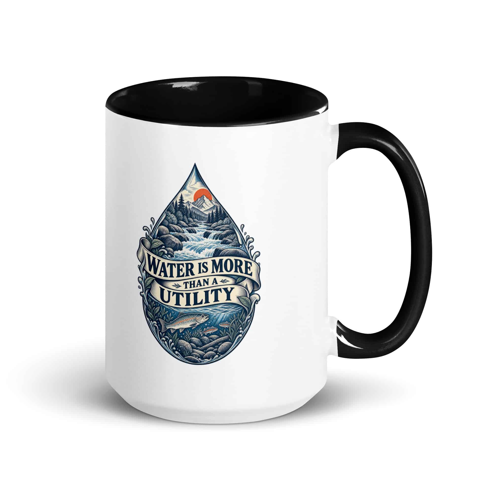 Color Inside Coffee Mug: Water is more than a utility